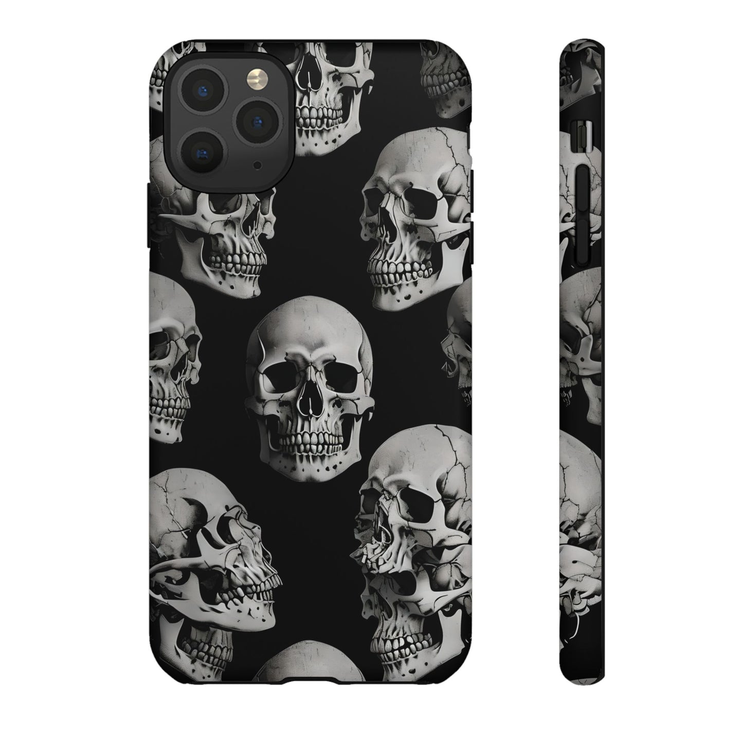 Skull Print Phone Case - Tough Cases for Bold Style