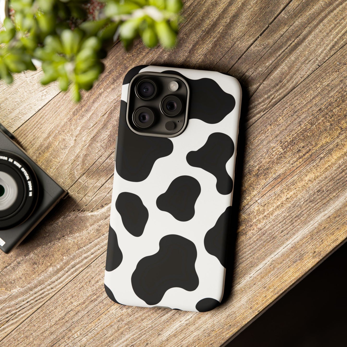 Cow Print Phone Case - Tough Cases for Trendy Protection