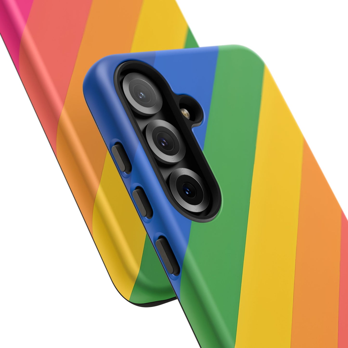 Vibrant Rainbow Phone Case - Tough & Stylish