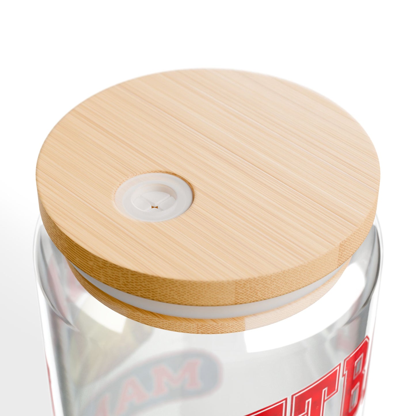Softball Mama Sipper Glass - 16oz Drinkware for Sports Fans