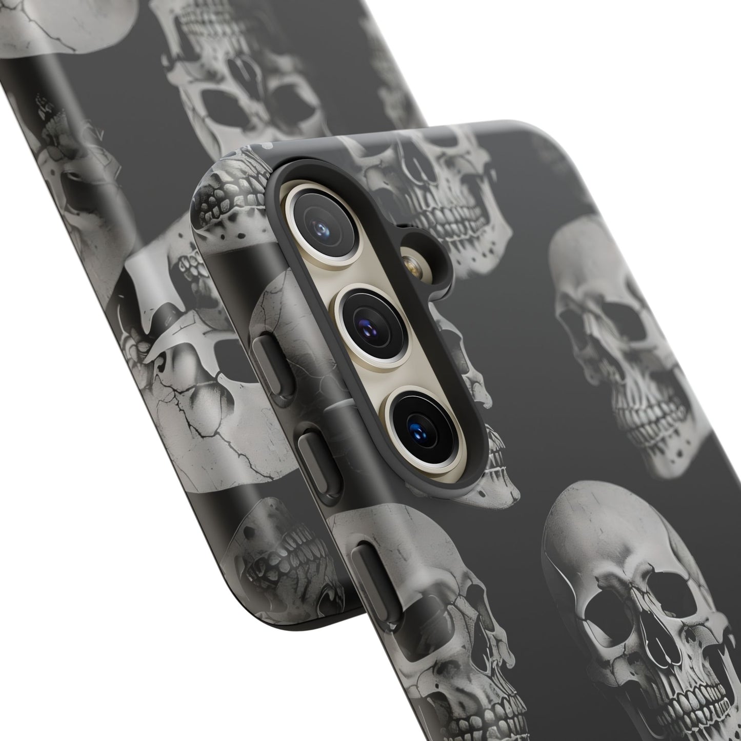Skull Print Phone Case - Tough Cases for Bold Style