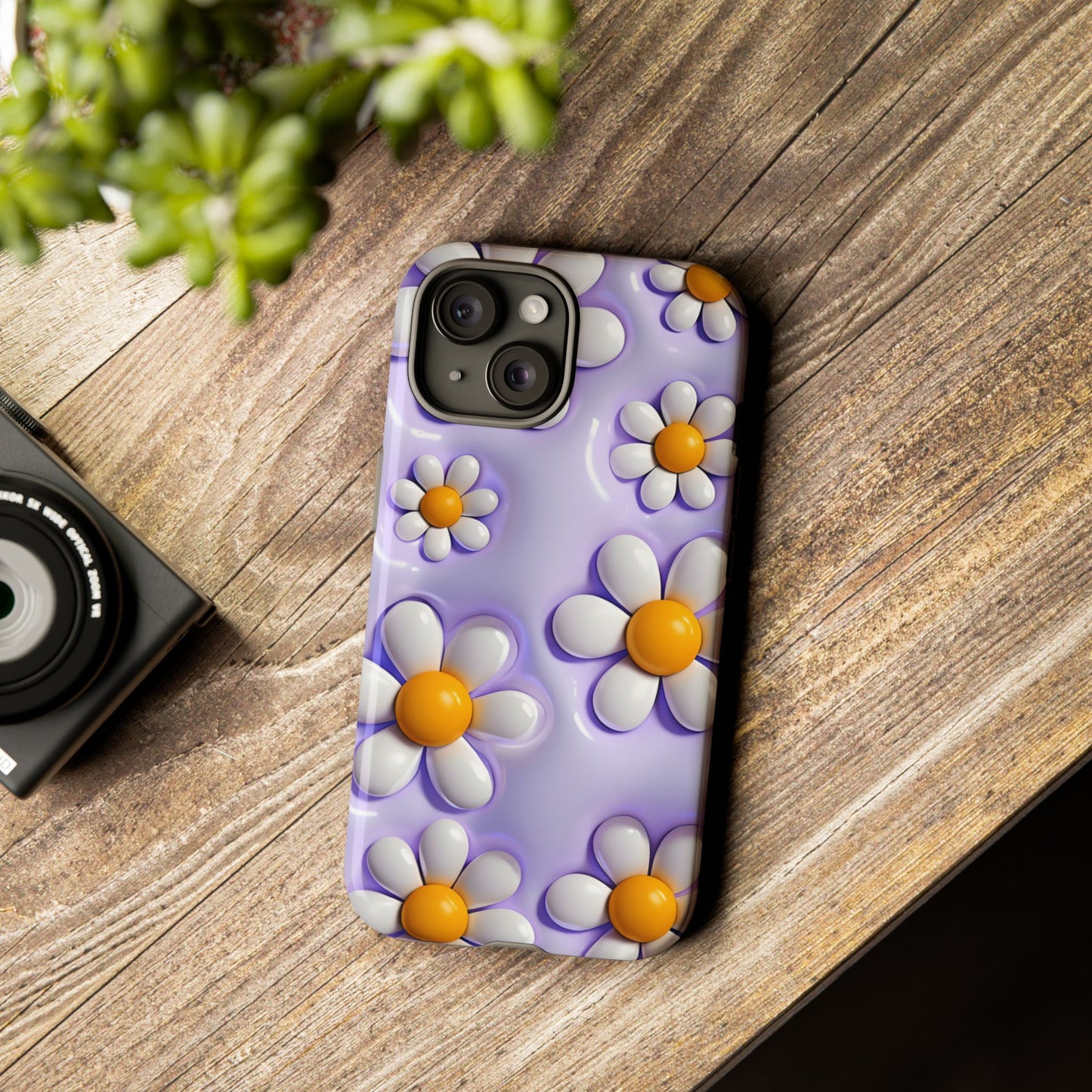 Daisy Floral Phone Case - Tough Cases for Flower Power Vibes