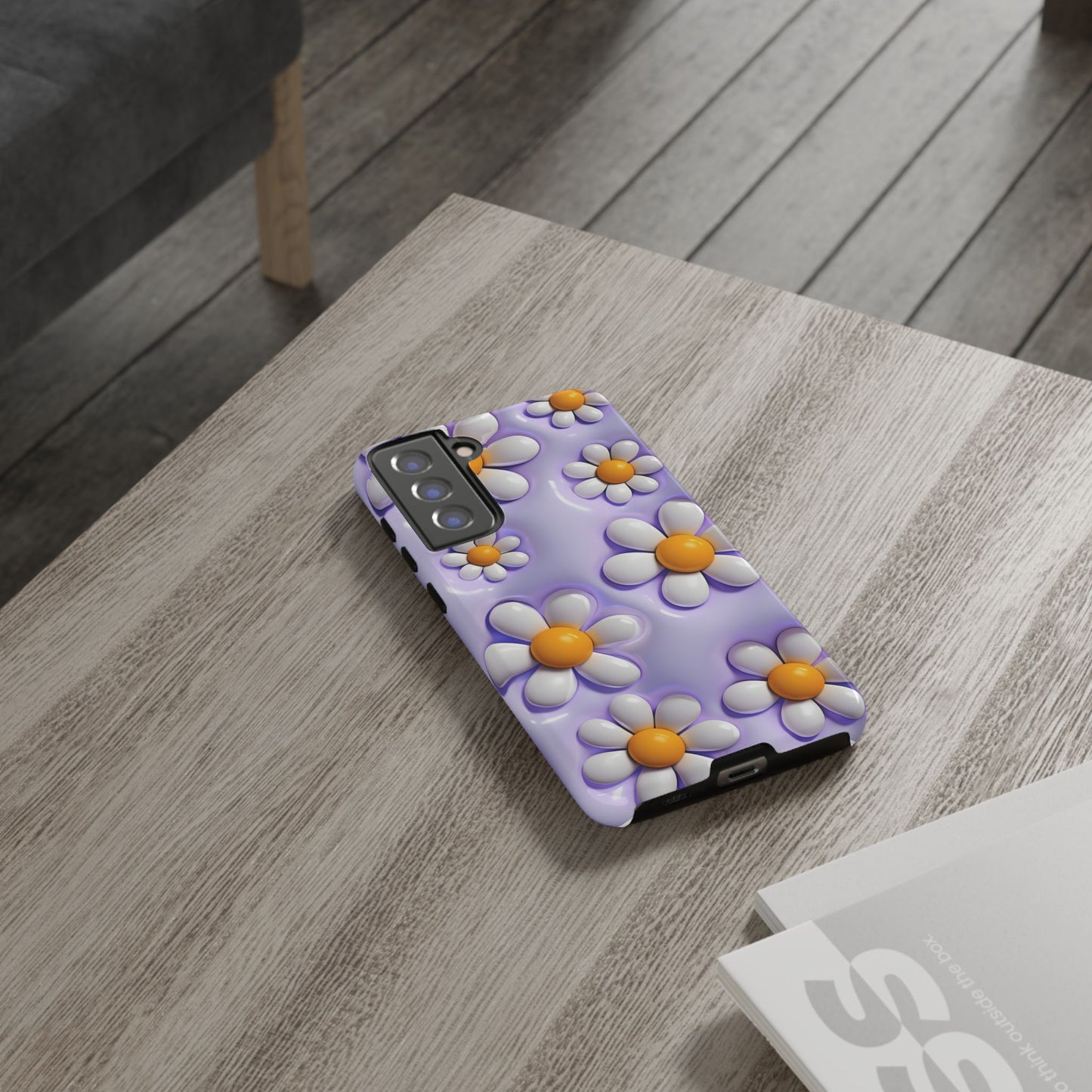 Daisy Floral Phone Case - Tough Cases for Flower Power Vibes