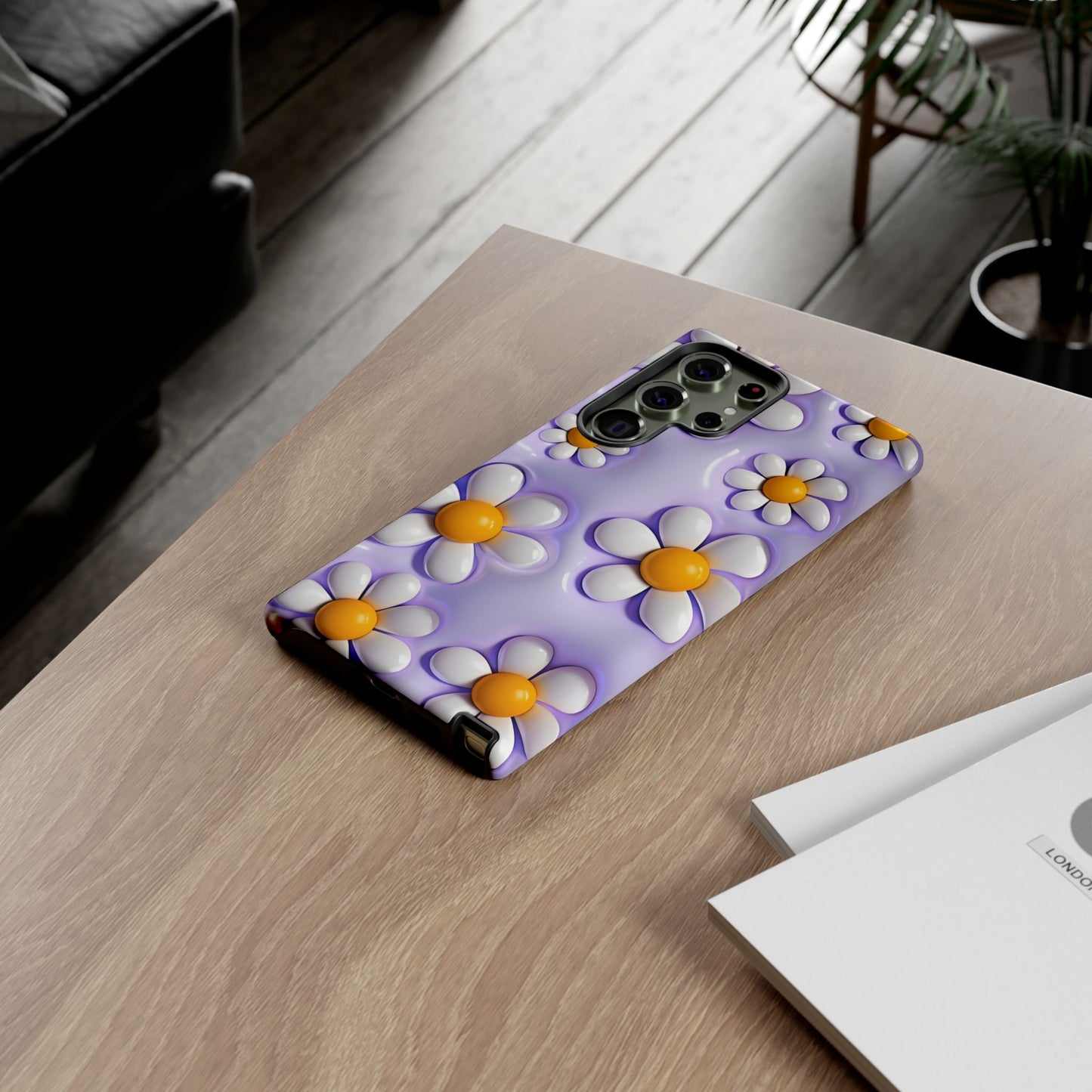 Daisy Floral Phone Case - Tough Cases for Flower Power Vibes