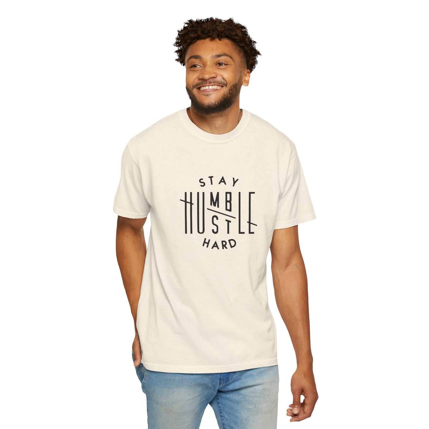 Stay Humble Hustle Hard Unisex T-Shirt - Motivational Streetwear