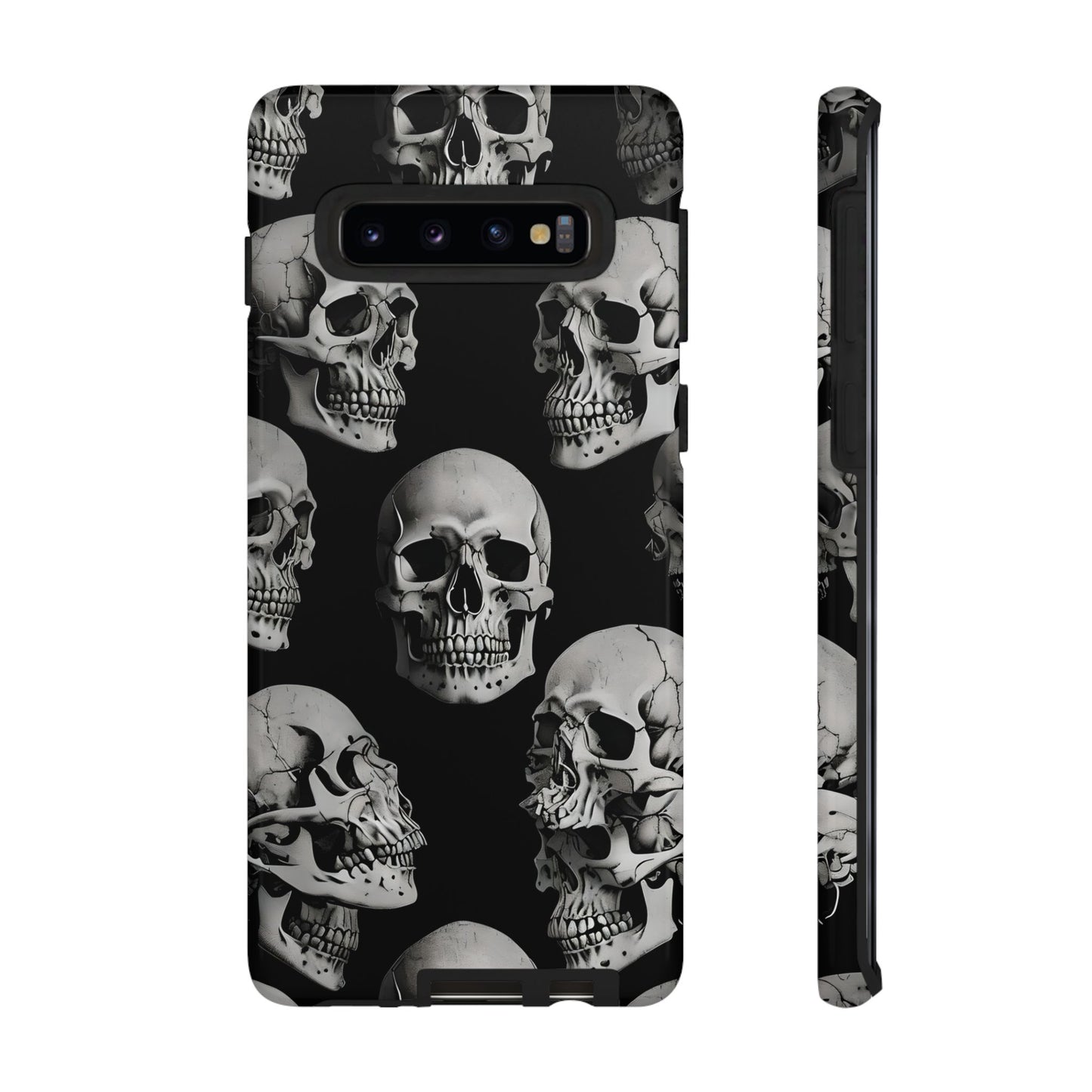 Skull Print Phone Case - Tough Cases for Bold Style