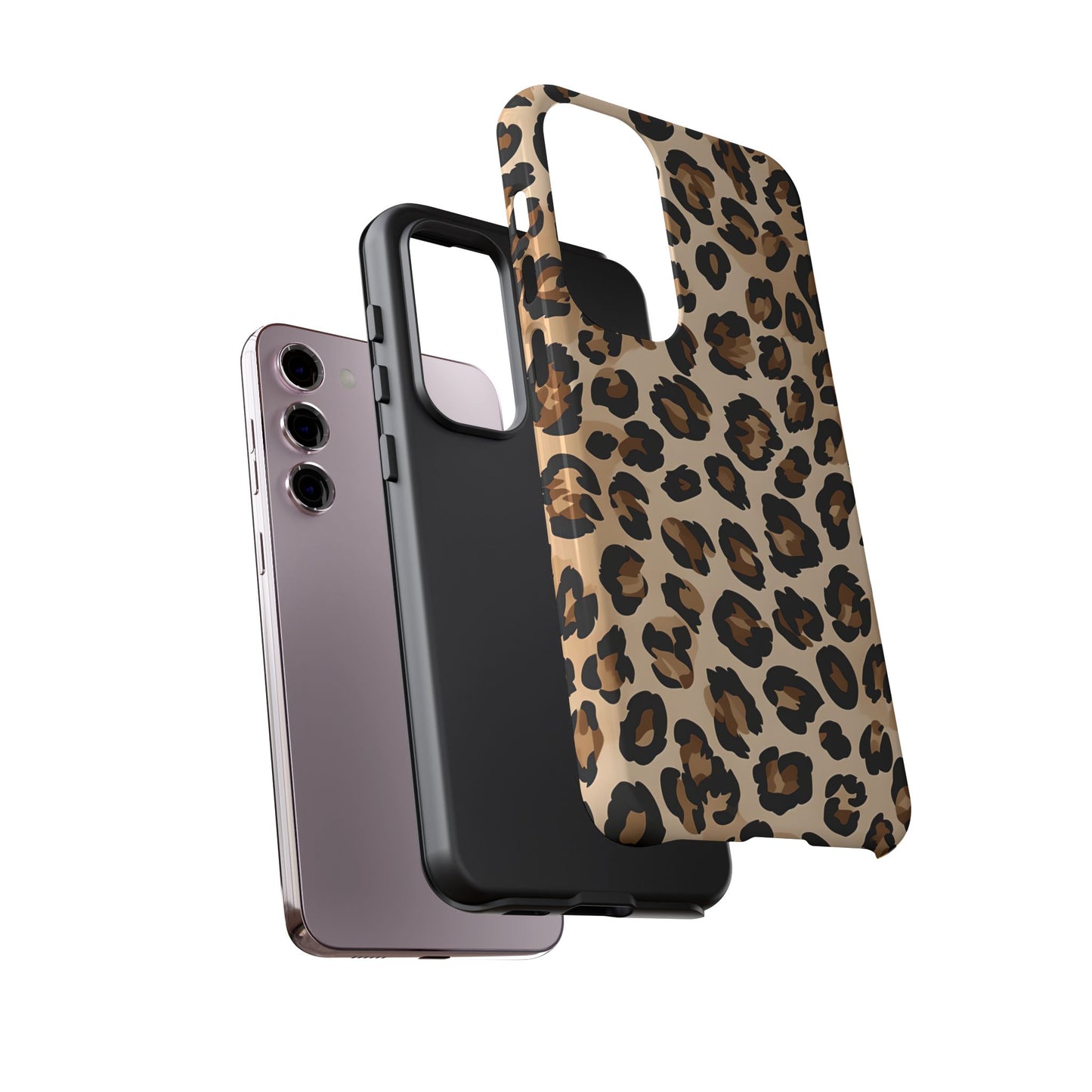Wild Leopard Print Phone Case - Tough Protection for Animal Lovers