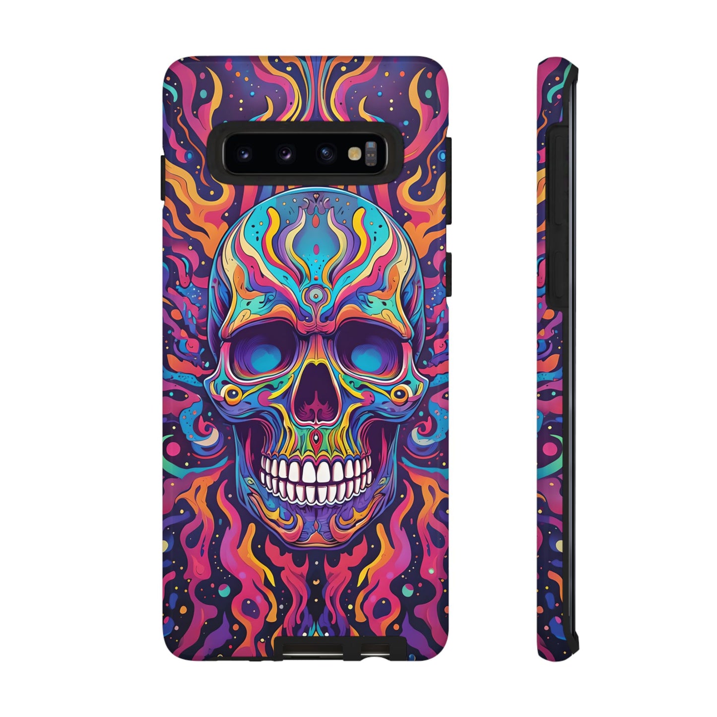 Colorful Skull Phone Case - Tough Cases for Bold Personalities