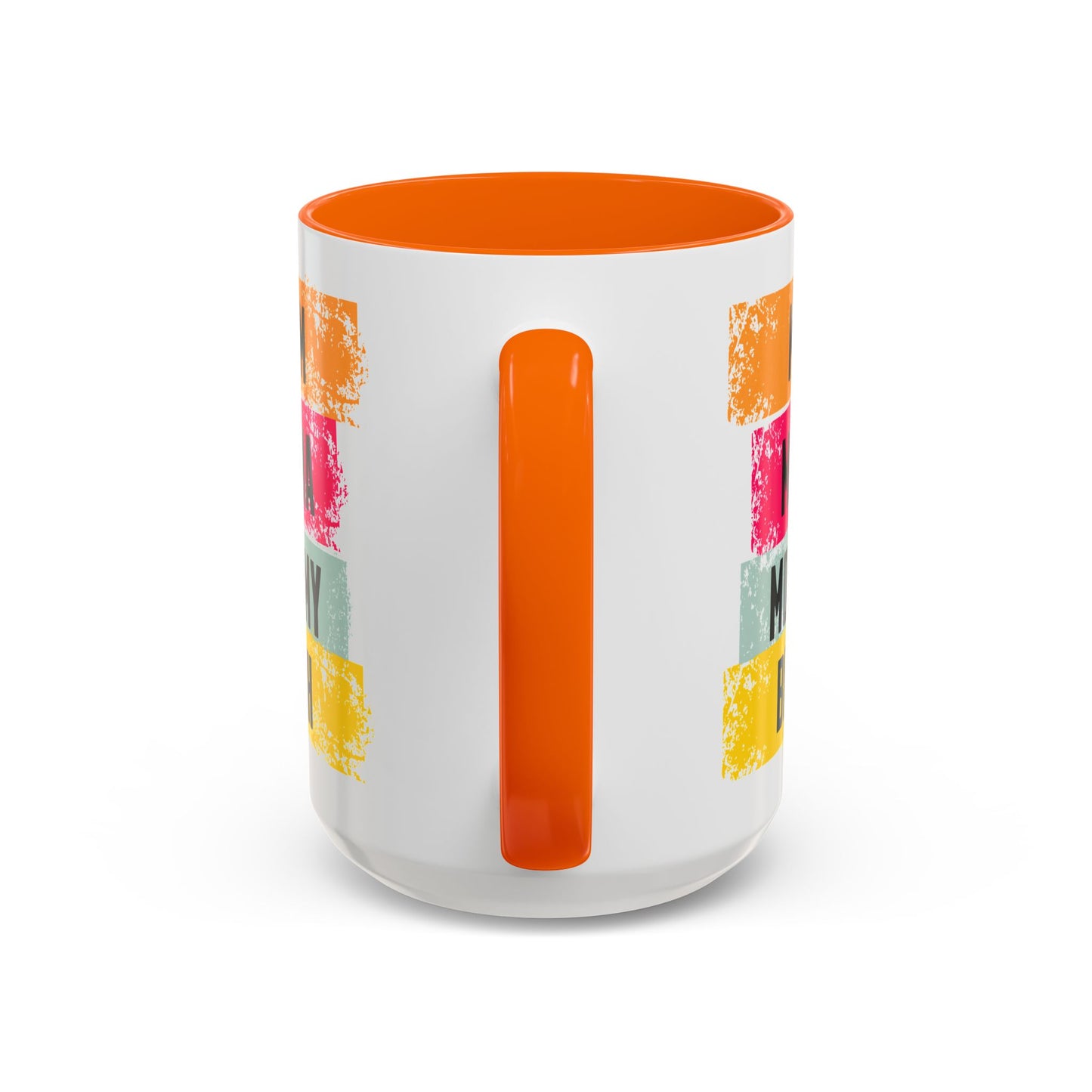 Colorful Family Titles 15oz Coffee Mug - MOM, MAMA, MOMMY, BRUH - Perfect Gift for Mother's Day!