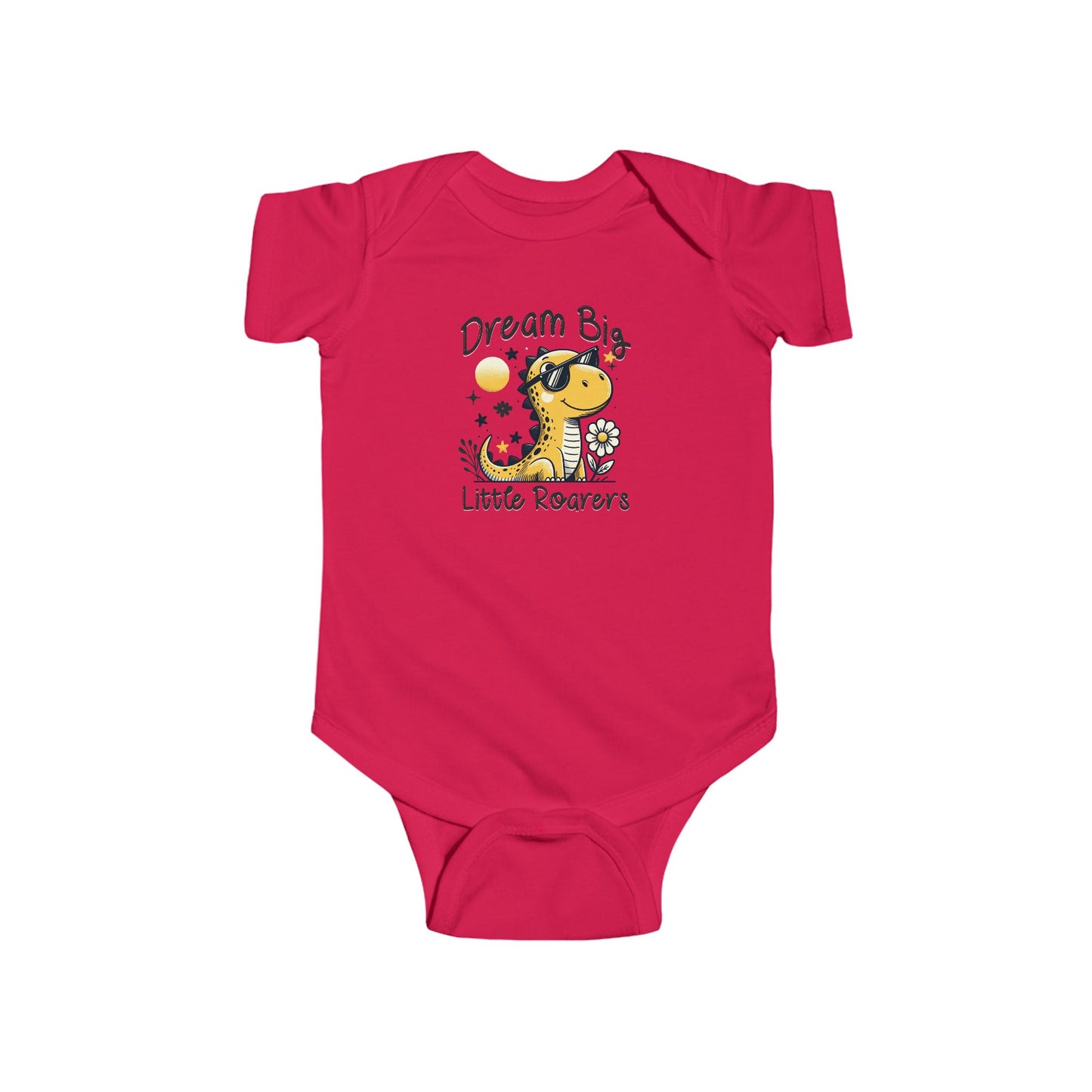 Dream Big Little Roarers Infant Bodysuit - Cute Baby Outfit for Newborns