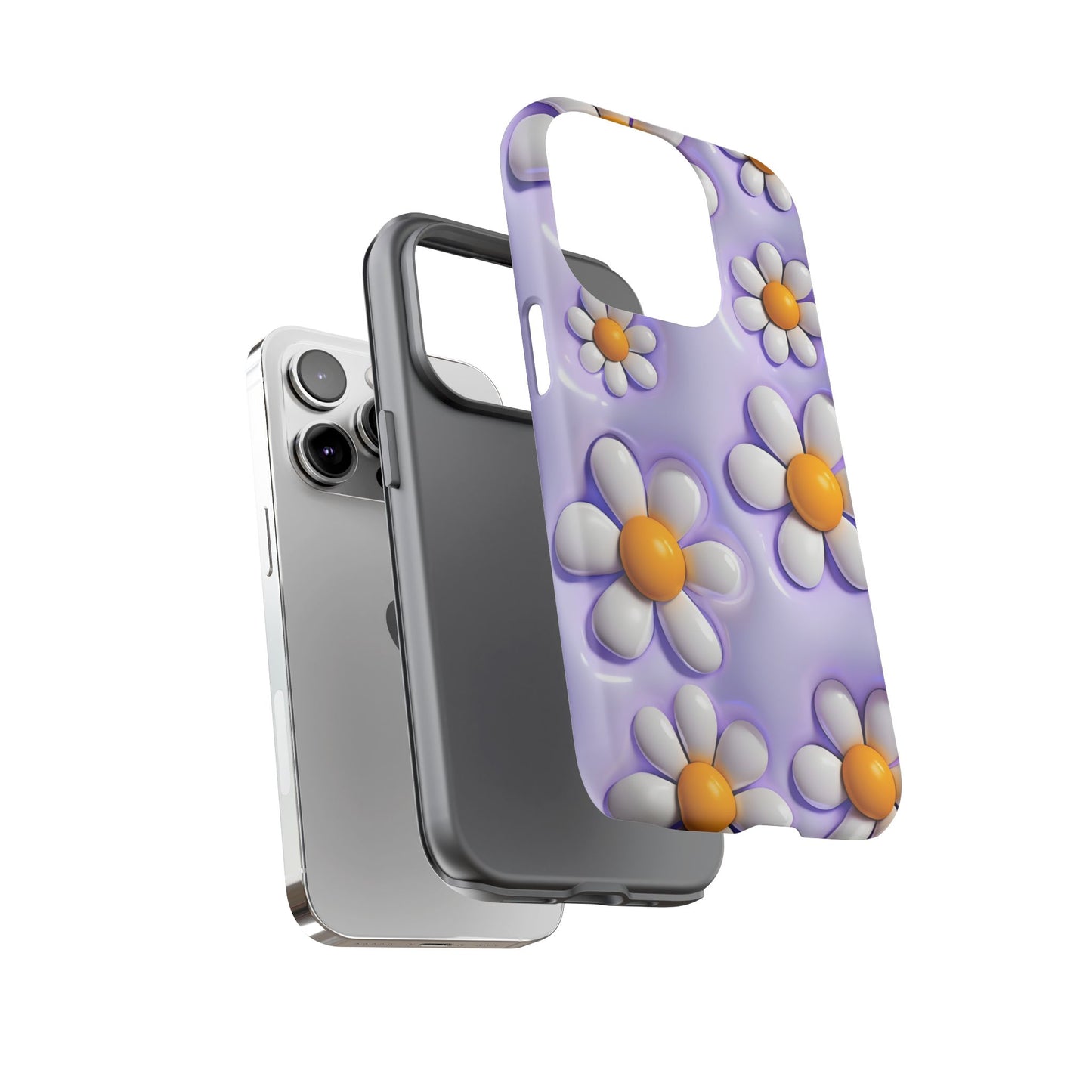 Daisy Floral Phone Case - Tough Cases for Flower Power Vibes