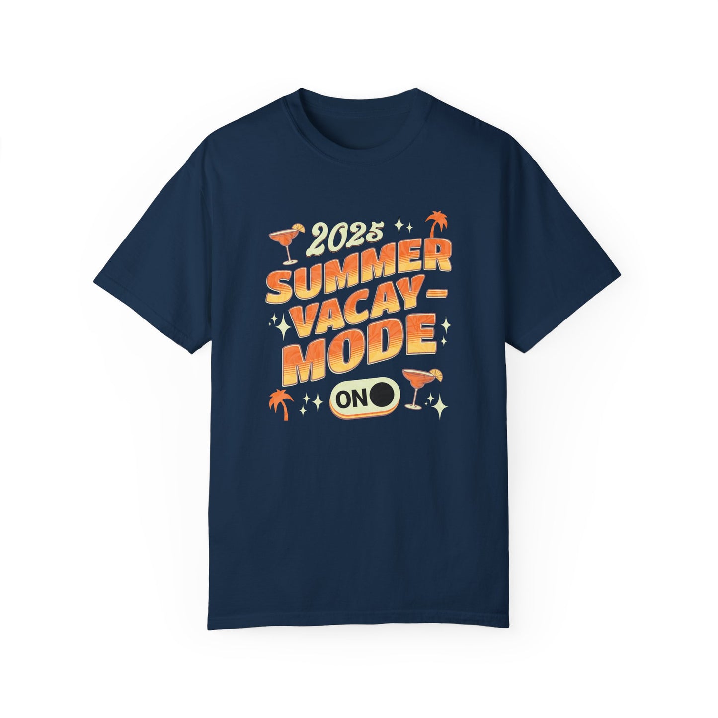 2025 Summer Vacay Mode Unisex T-Shirt - Perfect for Parties and Beach Days