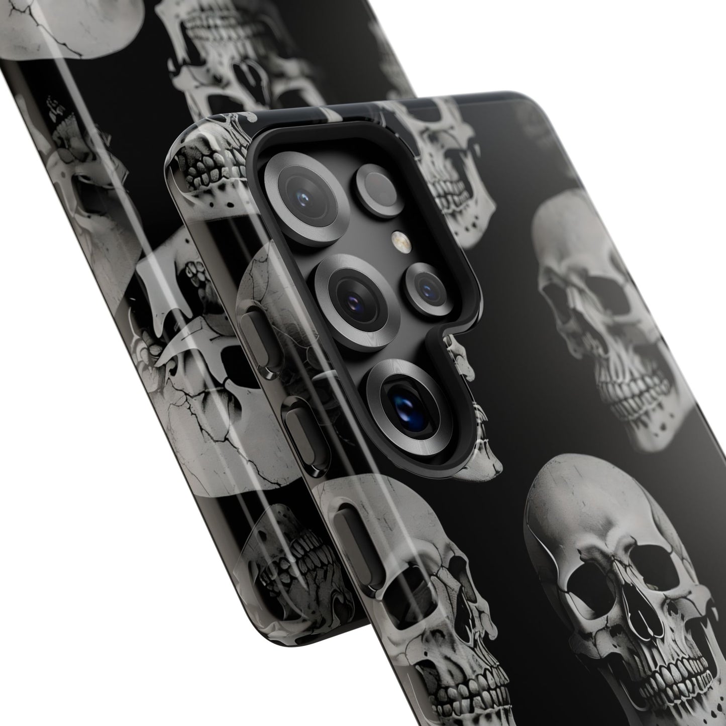 Skull Print Phone Case - Tough Cases for Bold Style