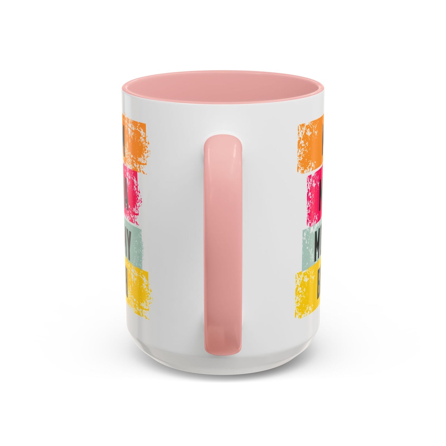Colorful Family Titles 15oz Coffee Mug - MOM, MAMA, MOMMY, BRUH - Perfect Gift for Mother's Day!