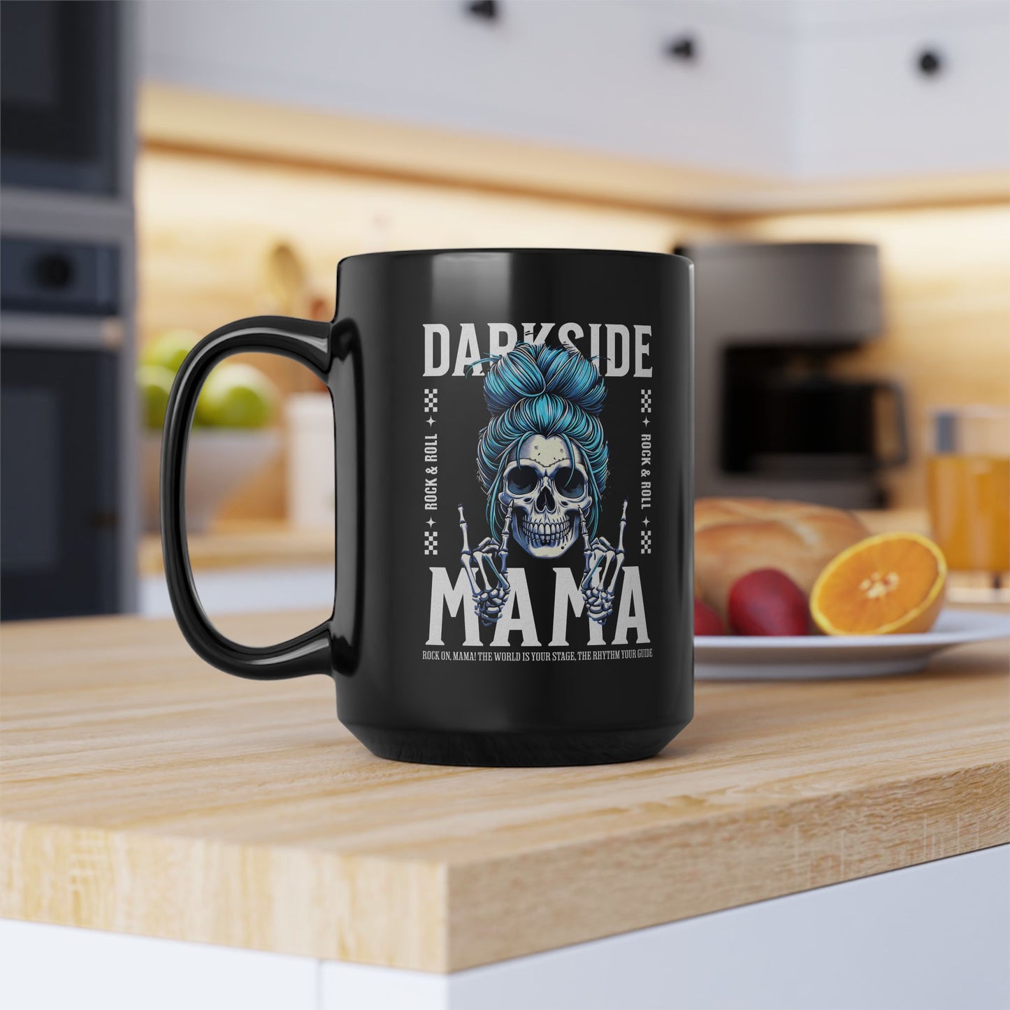 Darkside Mama Coffee Mug - Skull Design 15oz
