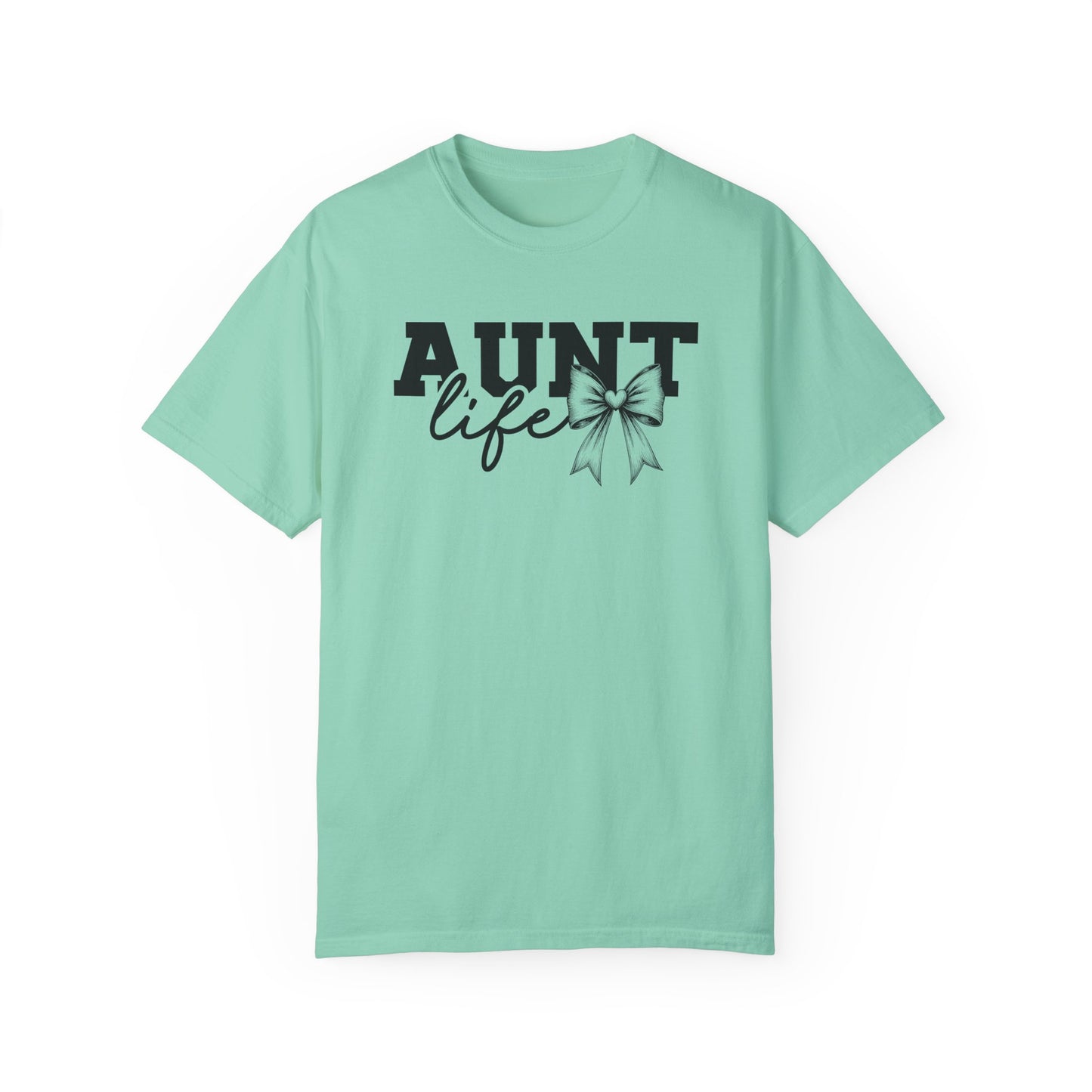 AUNT Life Garment-Dyed T-Shirt - Perfect Gift for Aunts