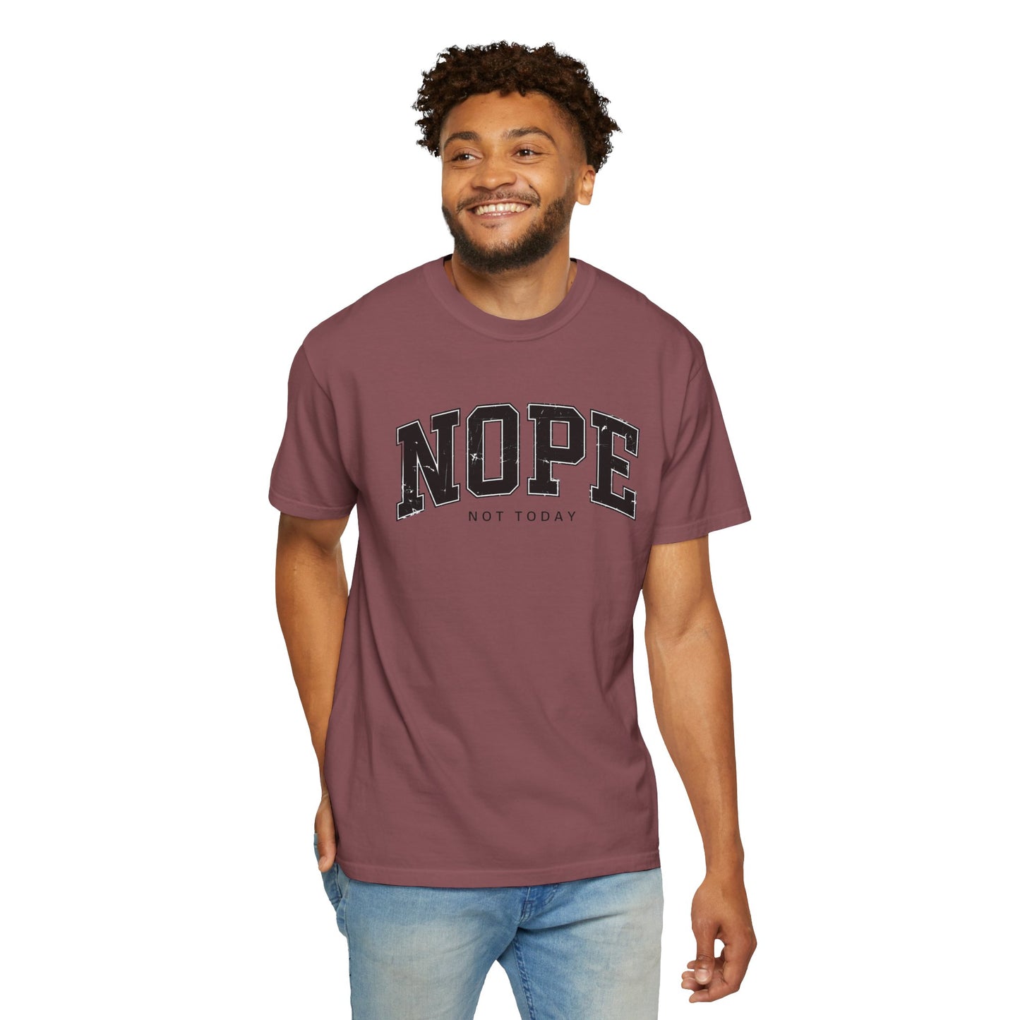 Unisex NOPE Not Today T-Shirt - Casual Humor Tee for Everyday Wear