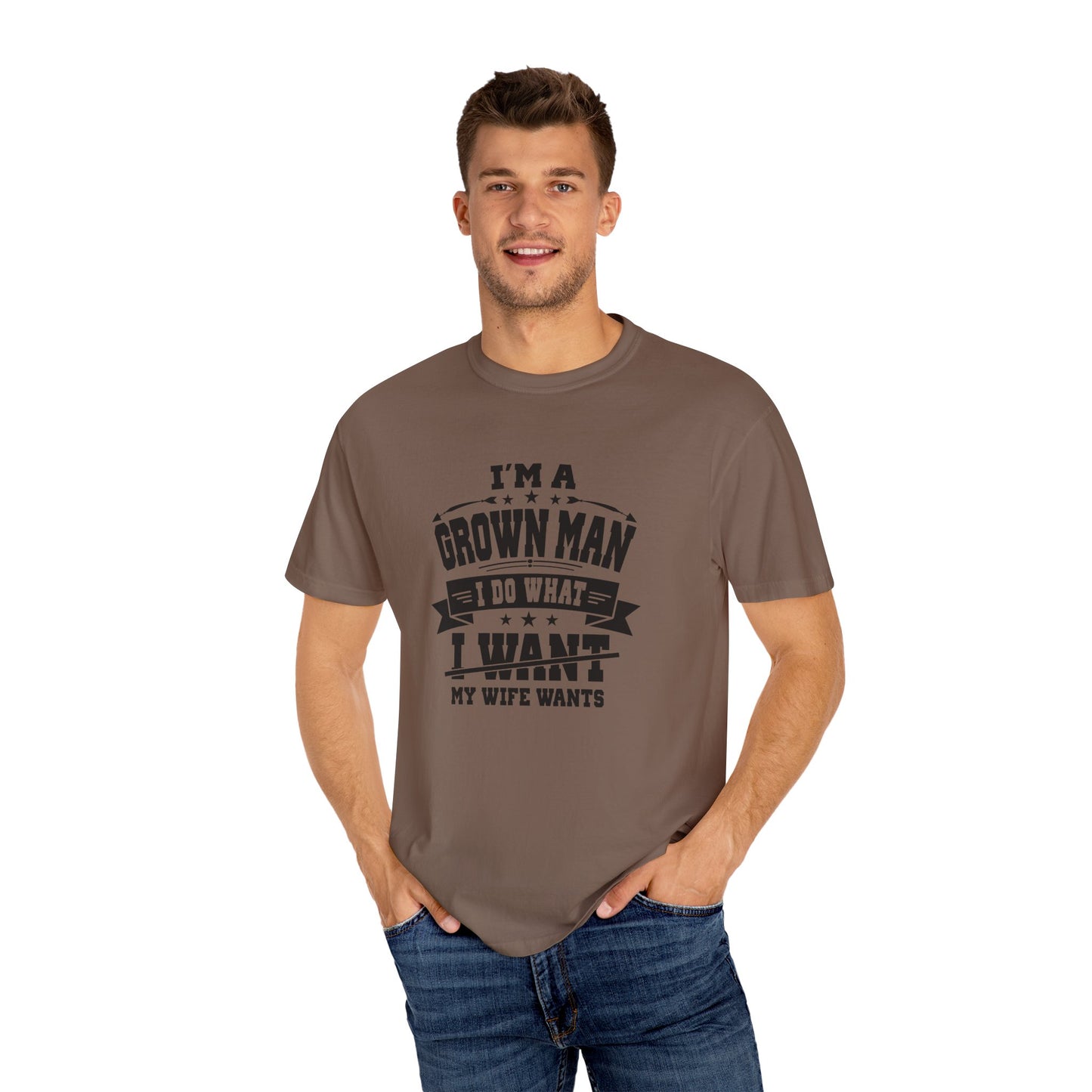 Humorous Grown Man T-Shirt - Perfect Gift for Men
