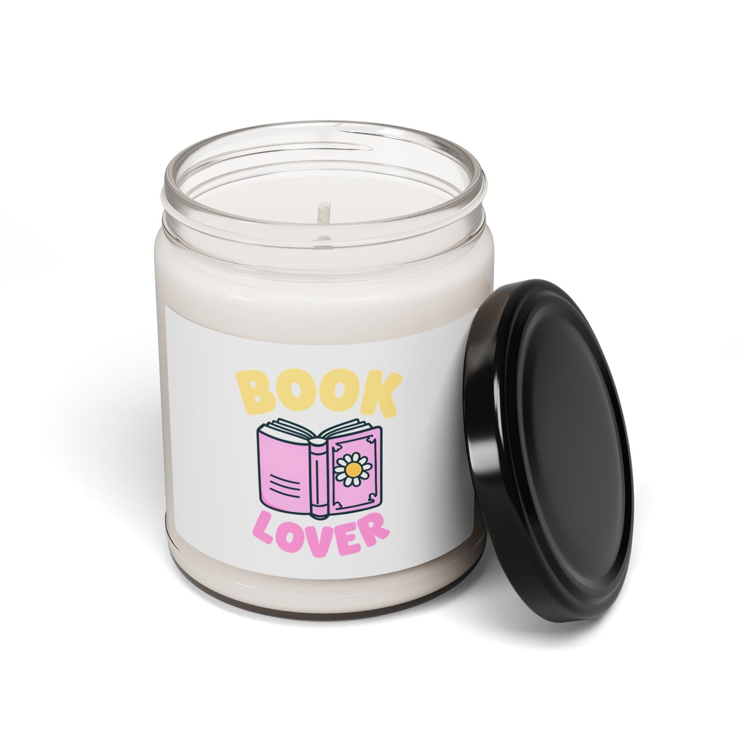 Book Lover Scented Soy Candle - 9oz Aroma for Readers