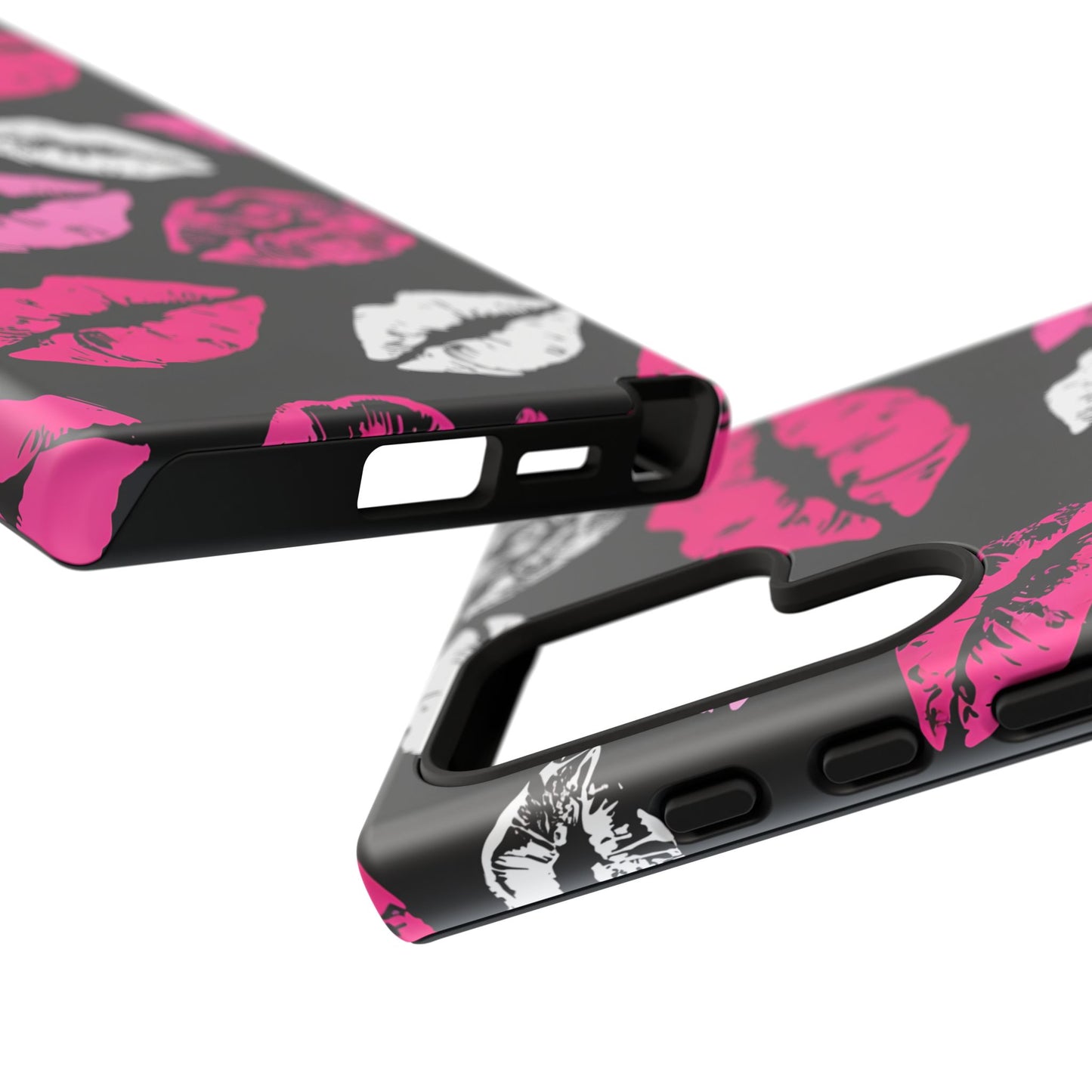 Lips Print iPhone Case - Stylish Tough Phone Cover
