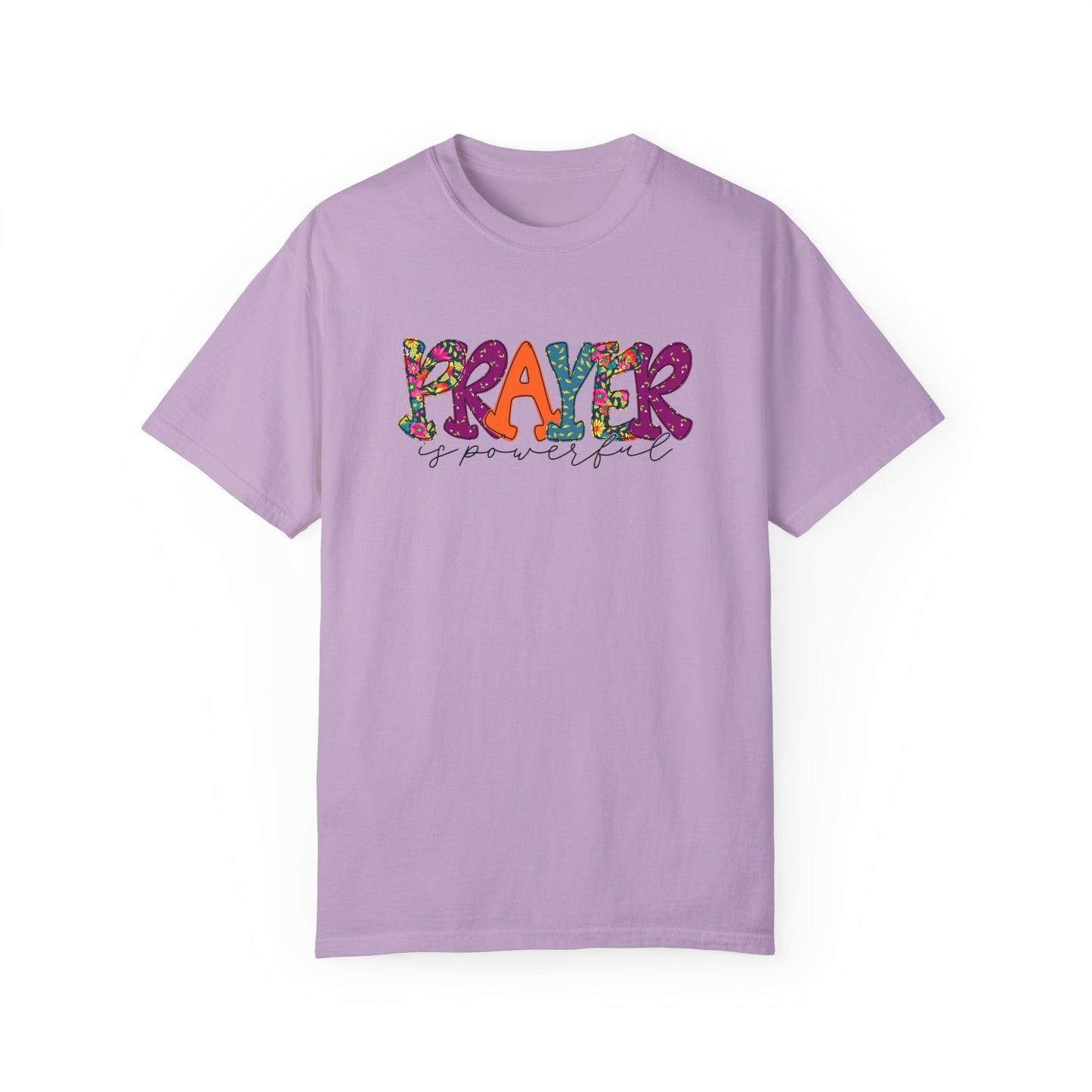 Colorful "Prayer is Powerful" Unisex T-Shirt