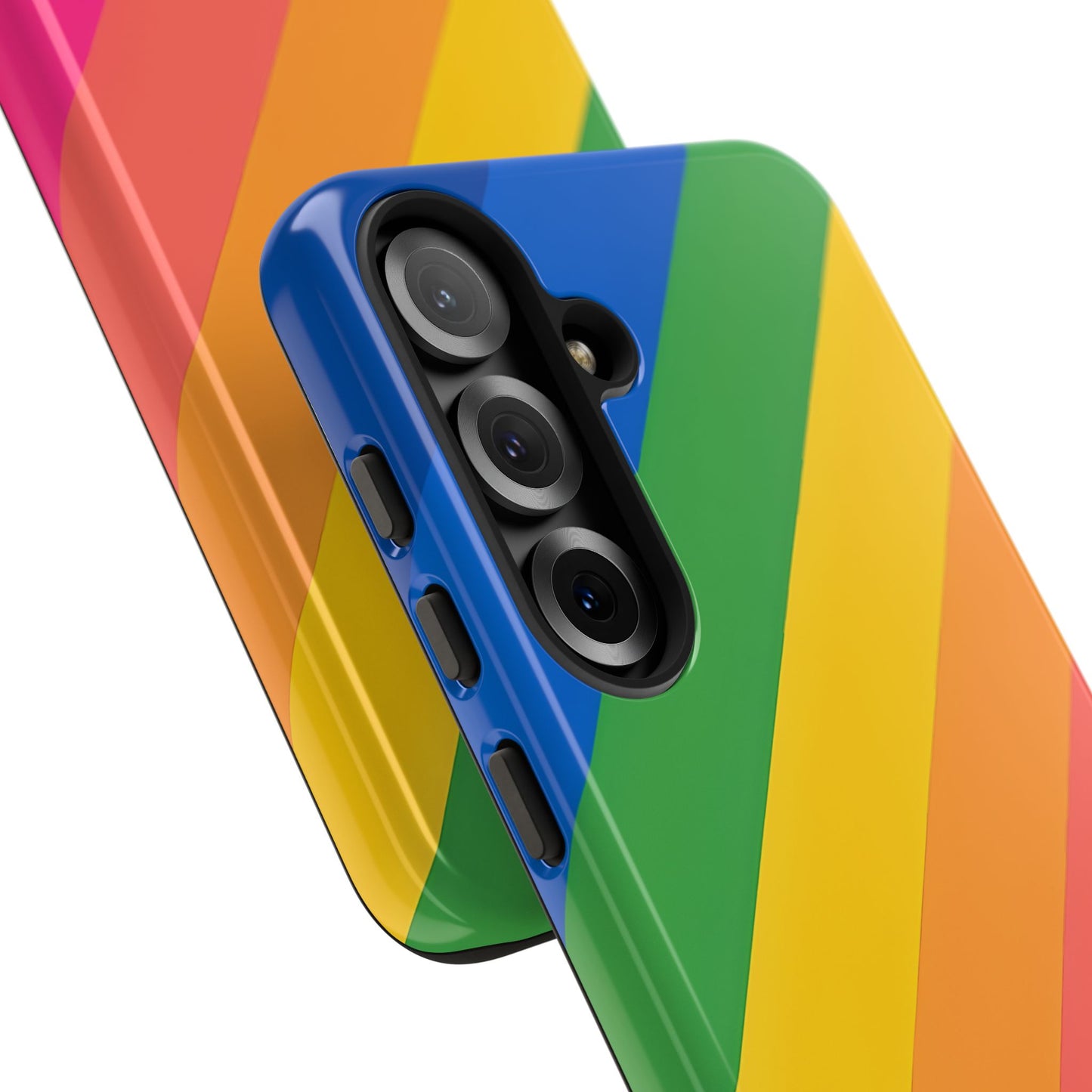 Vibrant Rainbow Phone Case - Tough & Stylish