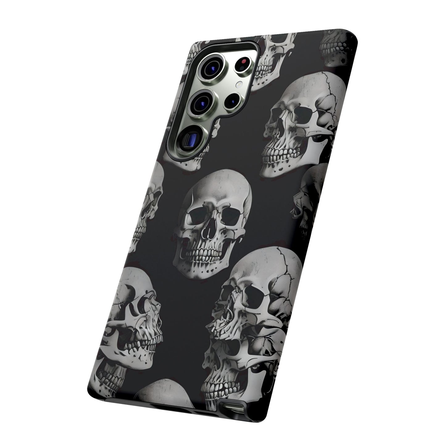 Skull Print Phone Case - Tough Cases for Bold Style