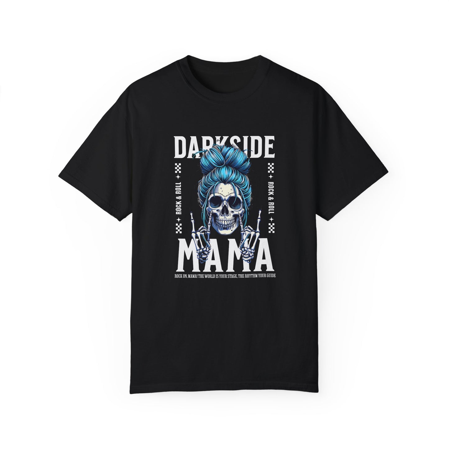 Darkside Mama Unisex Garment-Dyed T-Shirt - Edgy Graphic Tee for Bold Expression