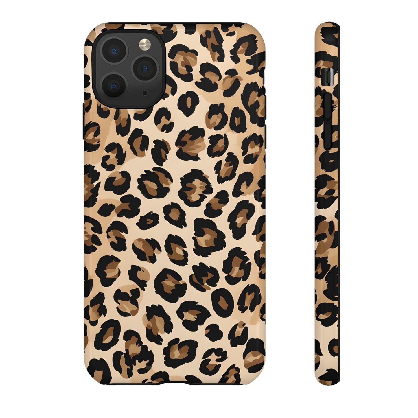 Wild Leopard Print Phone Case - Tough Protection for Animal Lovers