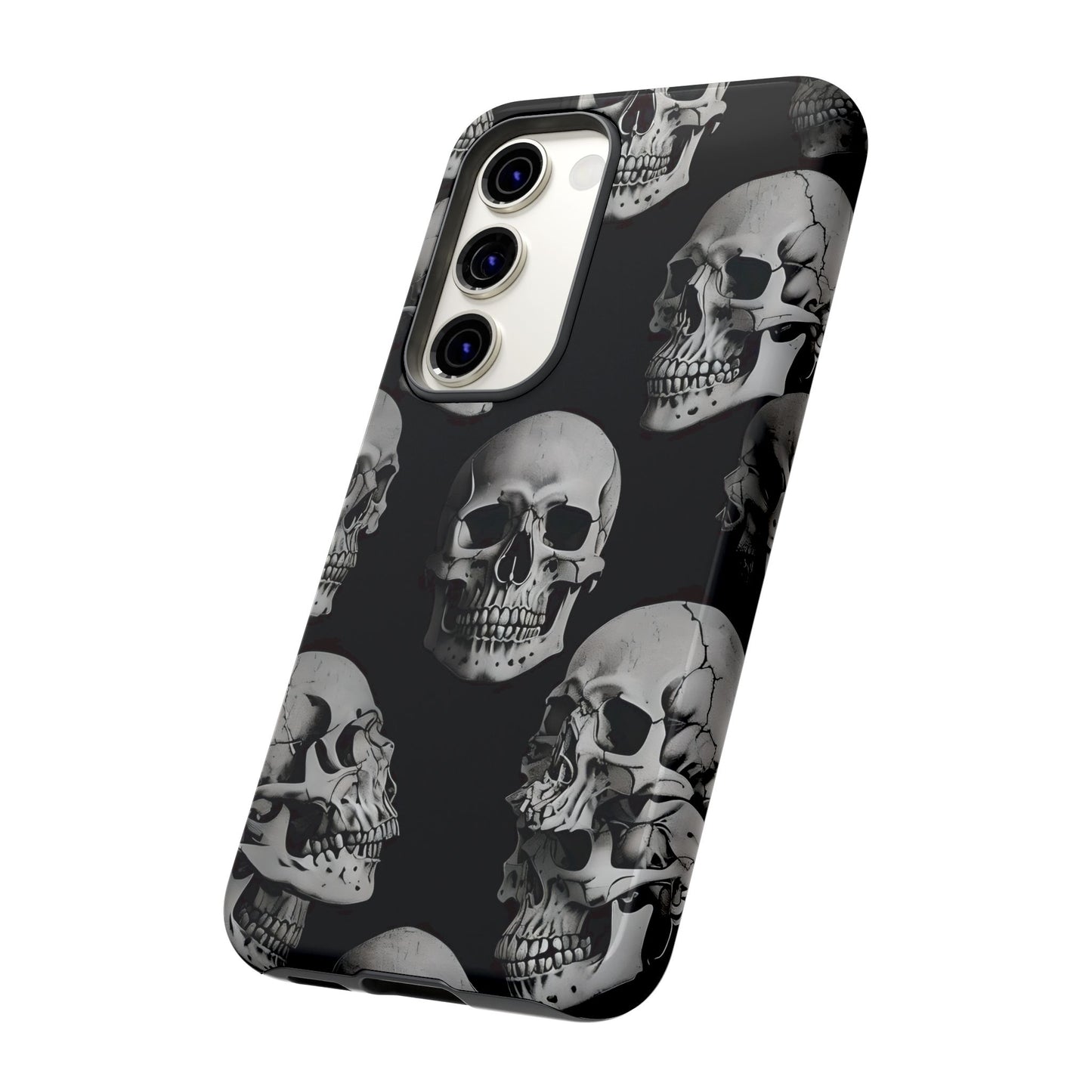 Skull Print Phone Case - Tough Cases for Bold Style