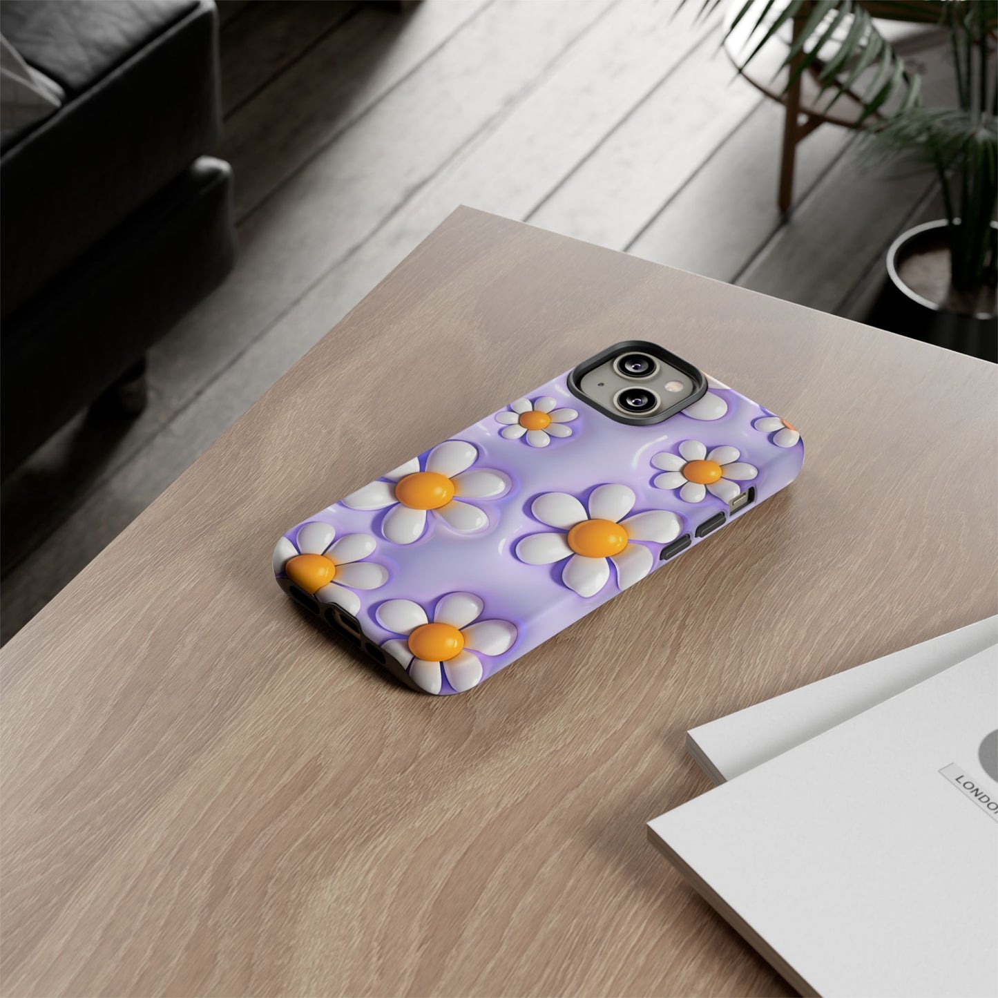 Daisy Floral Phone Case - Tough Cases for Flower Power Vibes
