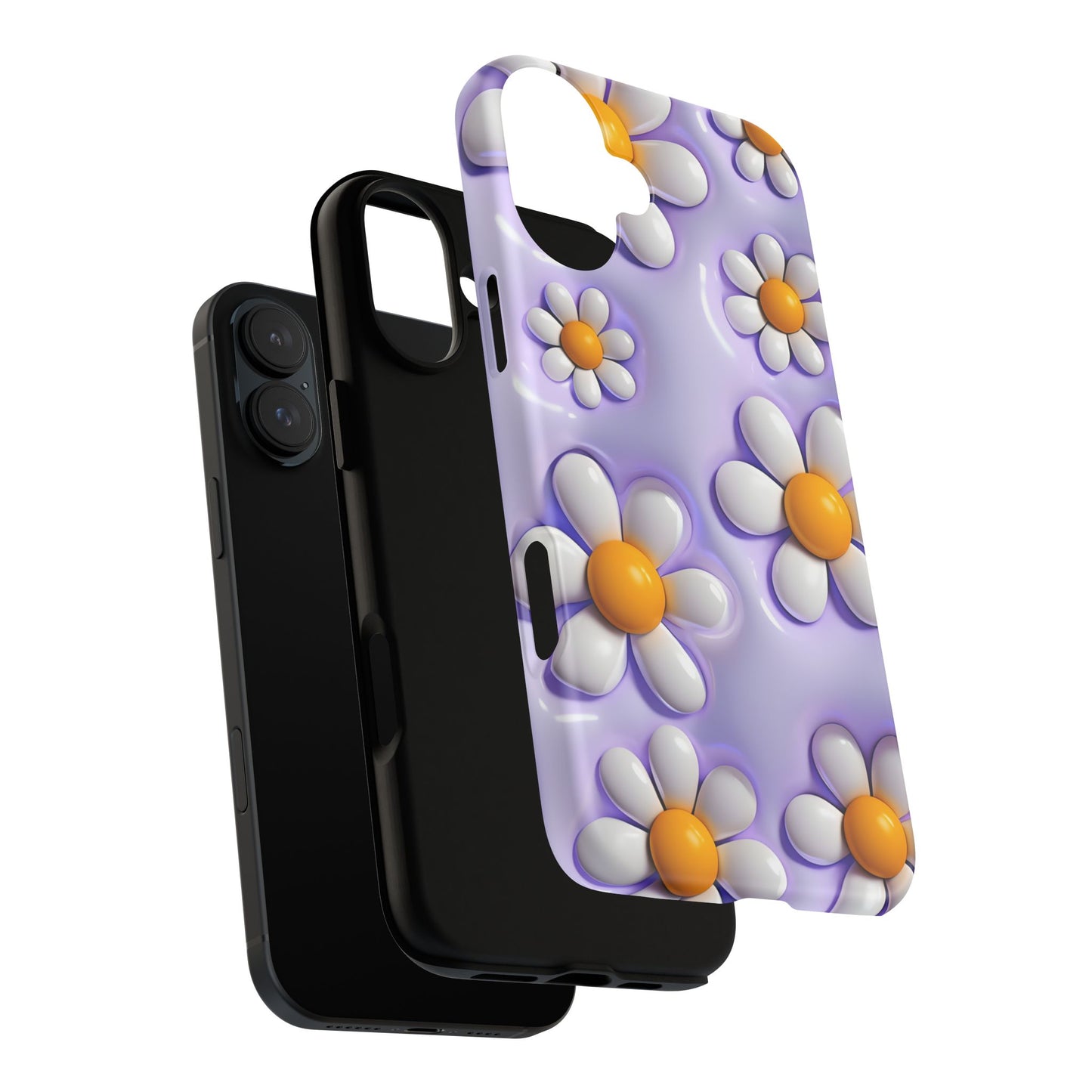 Daisy Floral Phone Case - Tough Cases for Flower Power Vibes