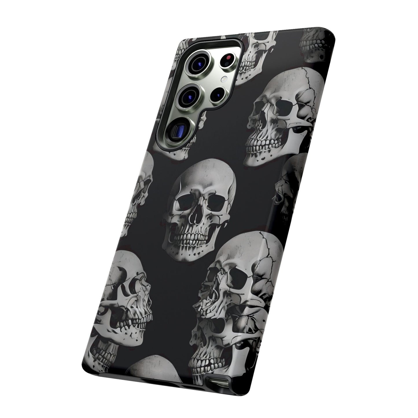Skull Print Phone Case - Tough Cases for Bold Style