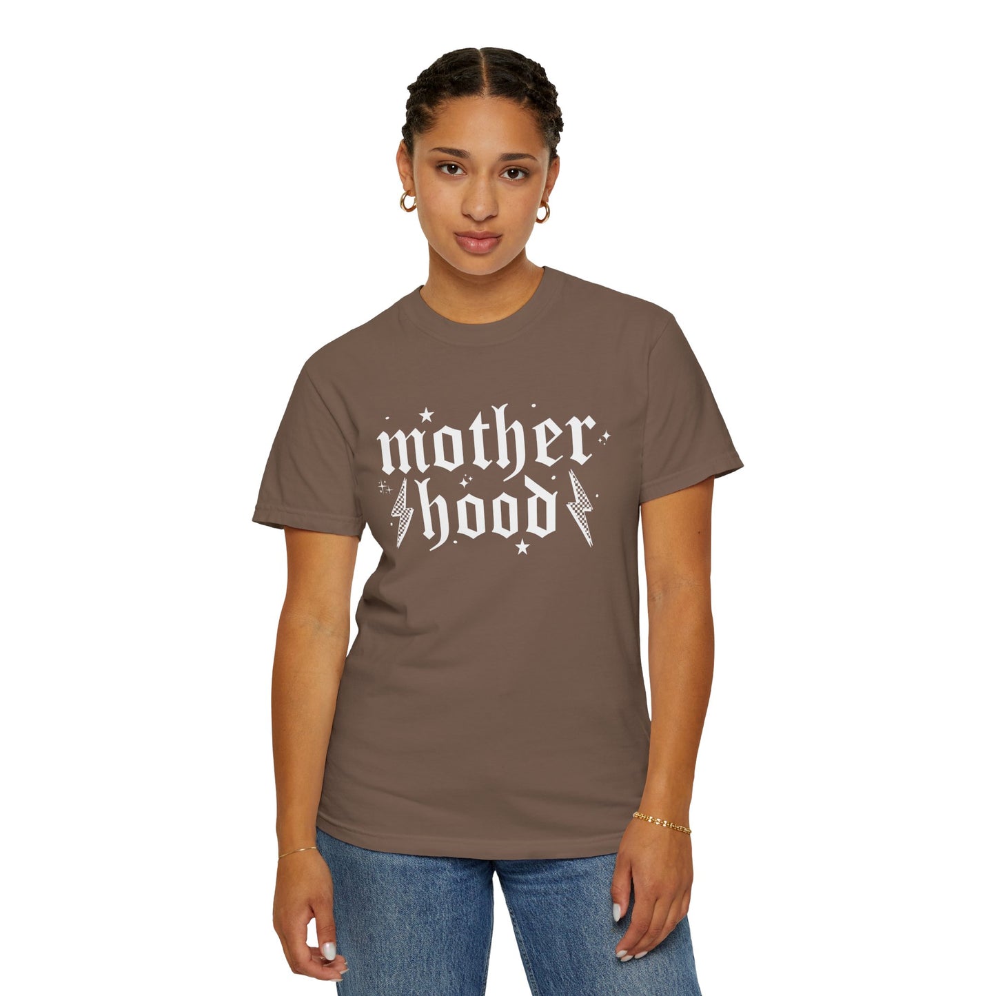 Motherhood Unisex Garment-Dyed T-Shirt - Celebrating Moms in Style