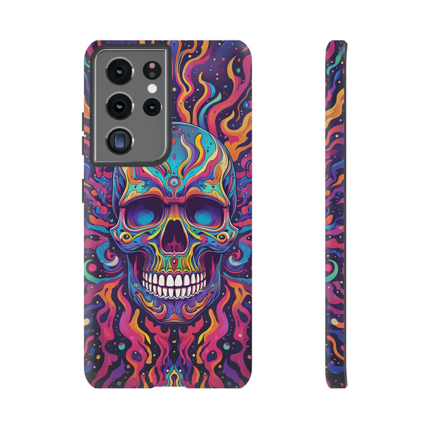 Colorful Skull Phone Case - Tough Cases for Bold Personalities