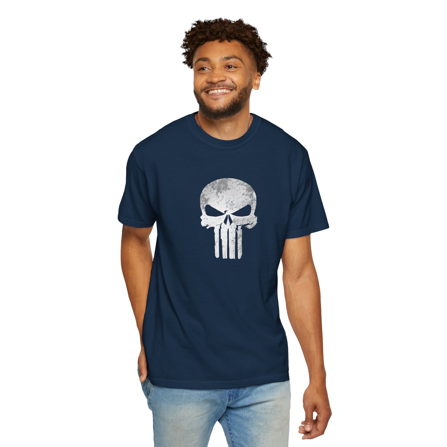 Unisex Skull Graphic T-Shirt - Trendy, Casual Wear for Edgy Style