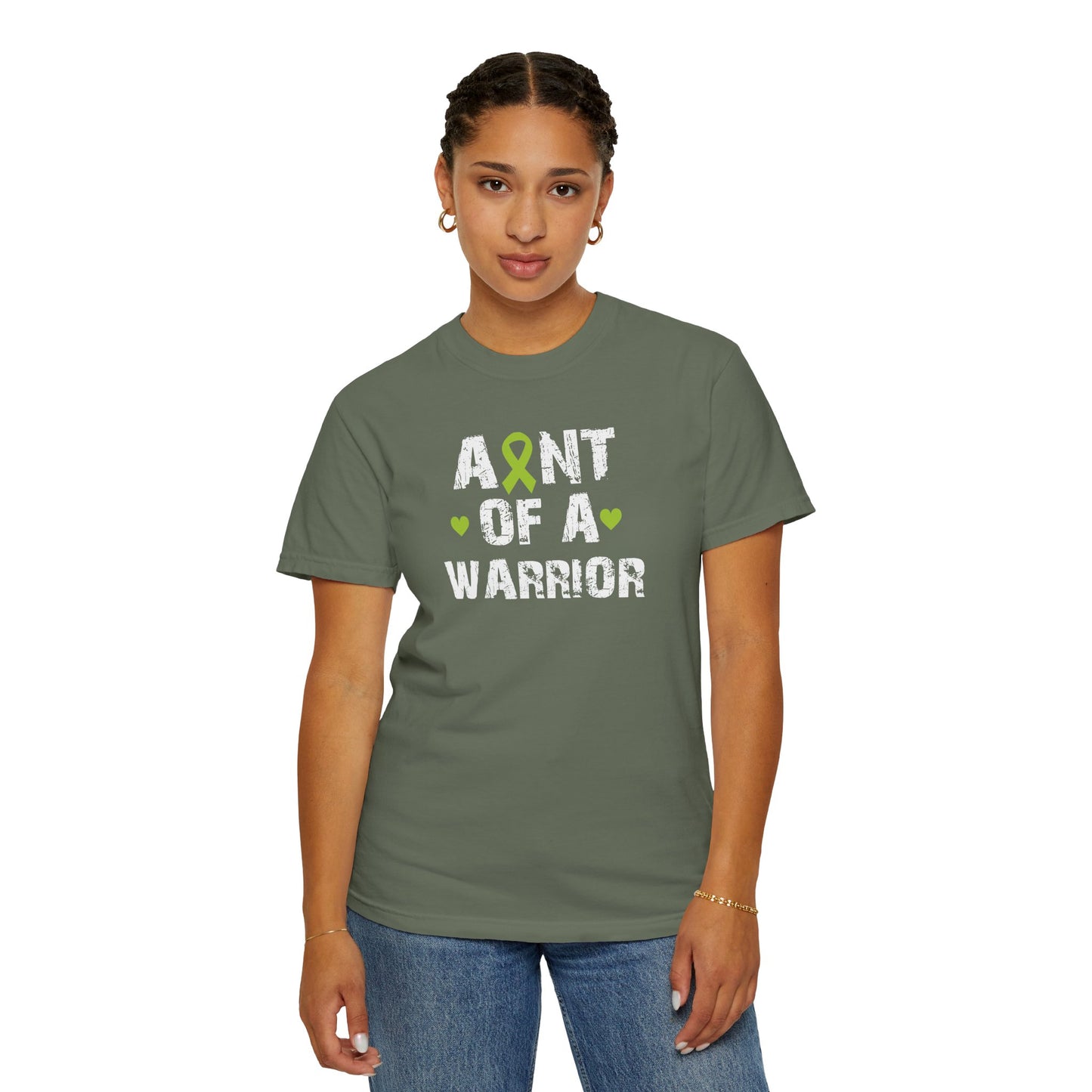 Aunt of a Warrior Tees | Gift for Cancer Fighters, Essential Apparel for Support, Breast Cancer Awareness, Inspirational T-shirt