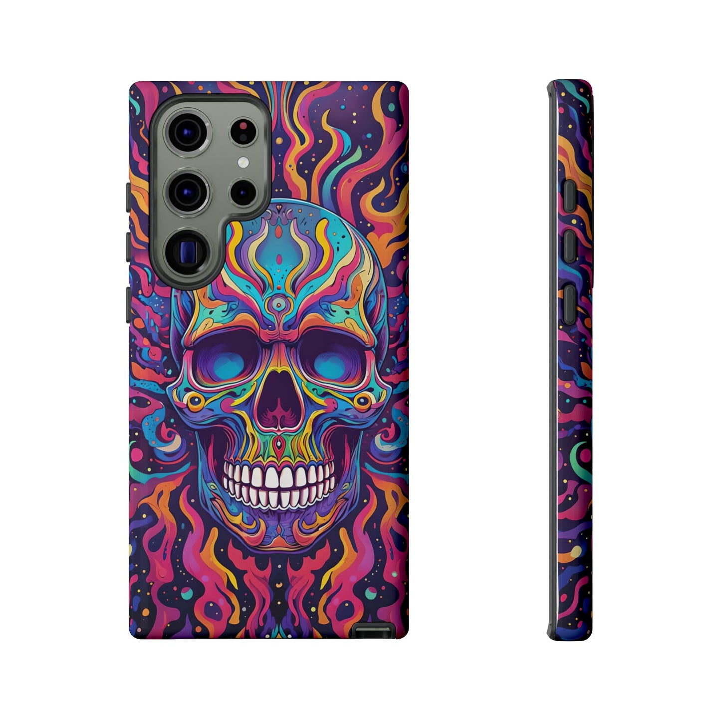 Colorful Skull Phone Case - Tough Cases for Bold Personalities