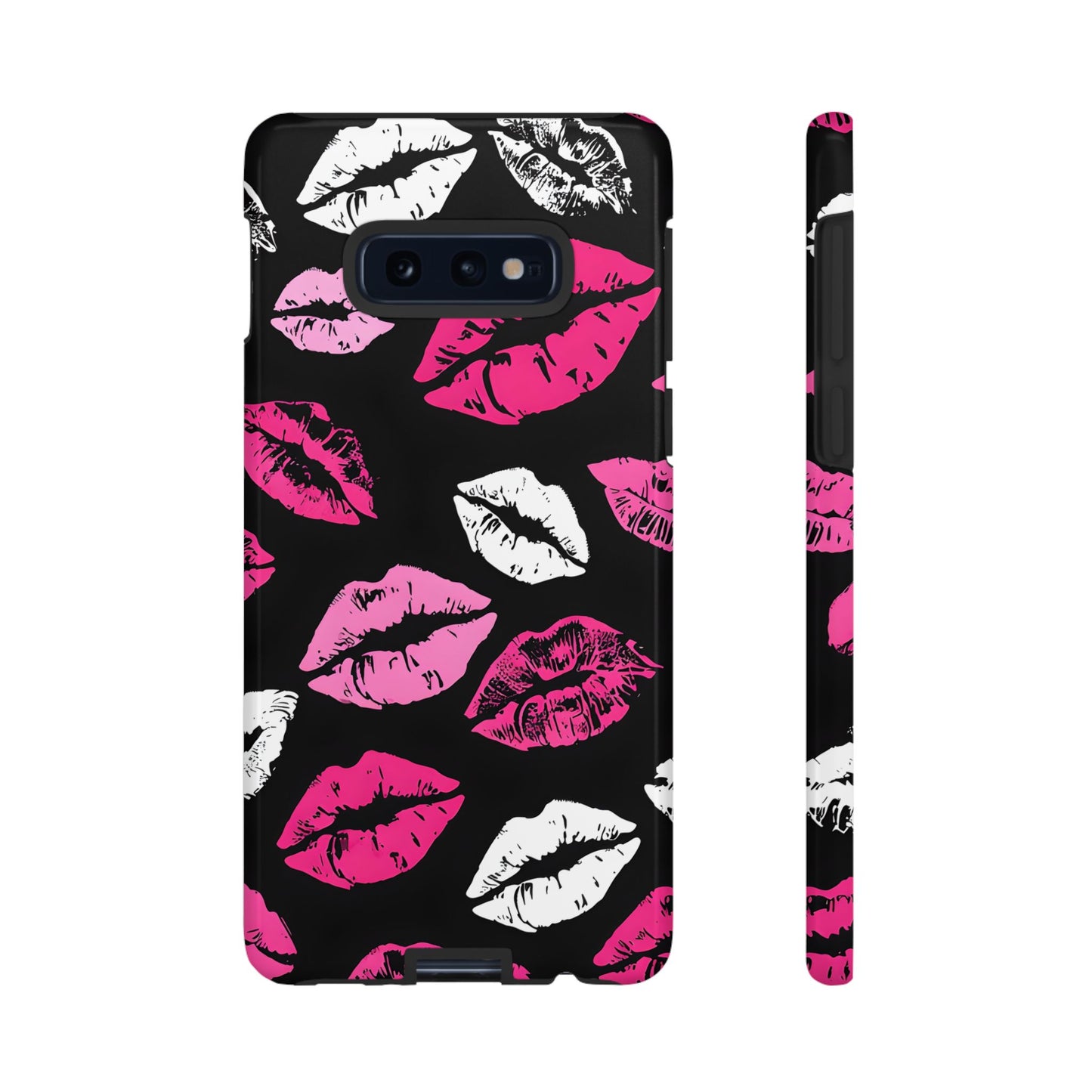 Lips Print iPhone Case - Stylish Tough Phone Cover