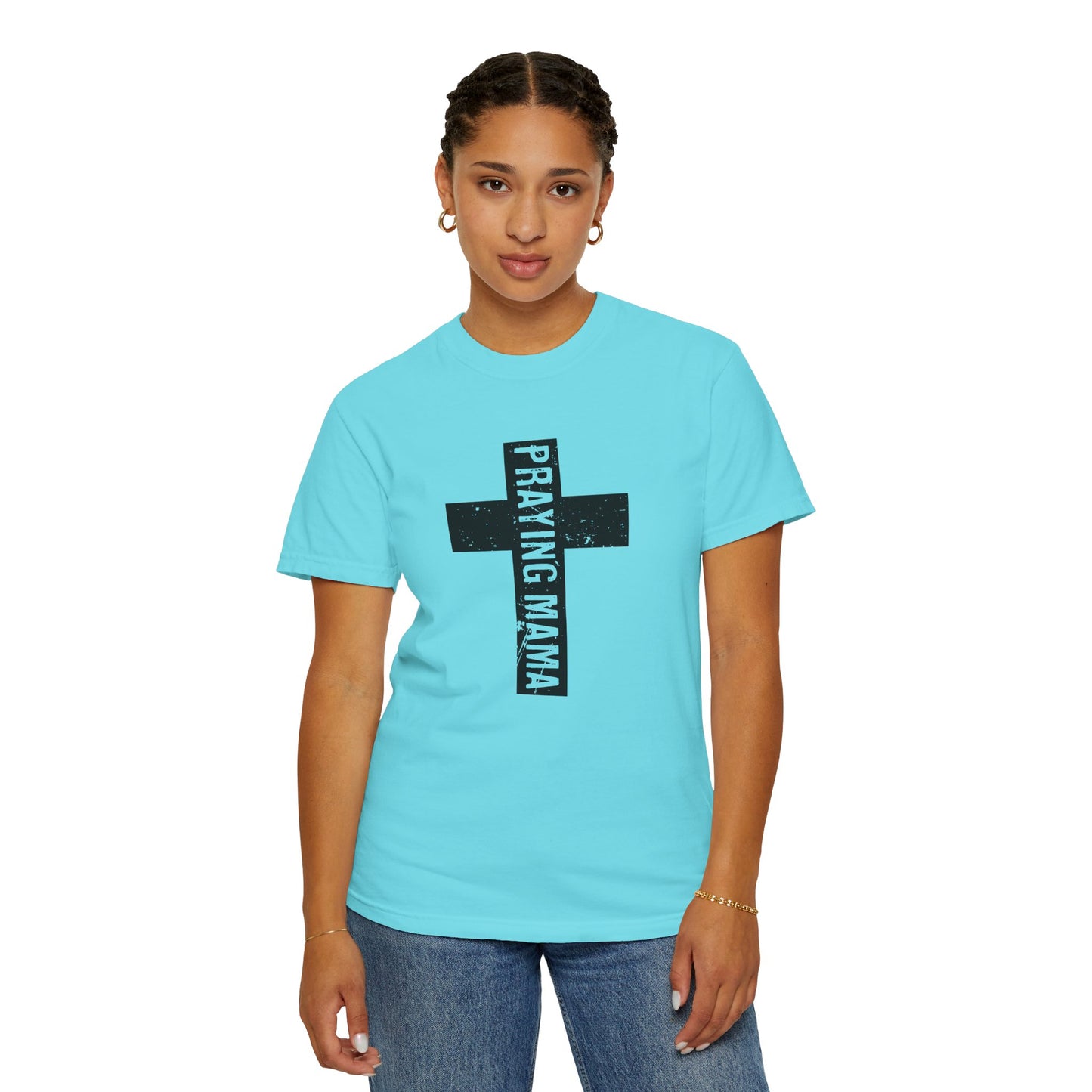Praying Mama Graphic Unisex T-Shirt - Faith-Inspired Apparel for Moms