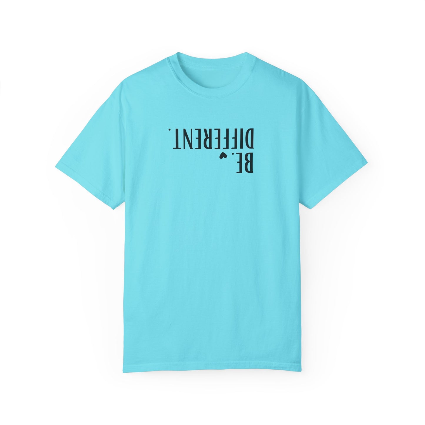 Unisex Garment-Dyed 'Be Different' T-shirt - Comfortable & Casual Style