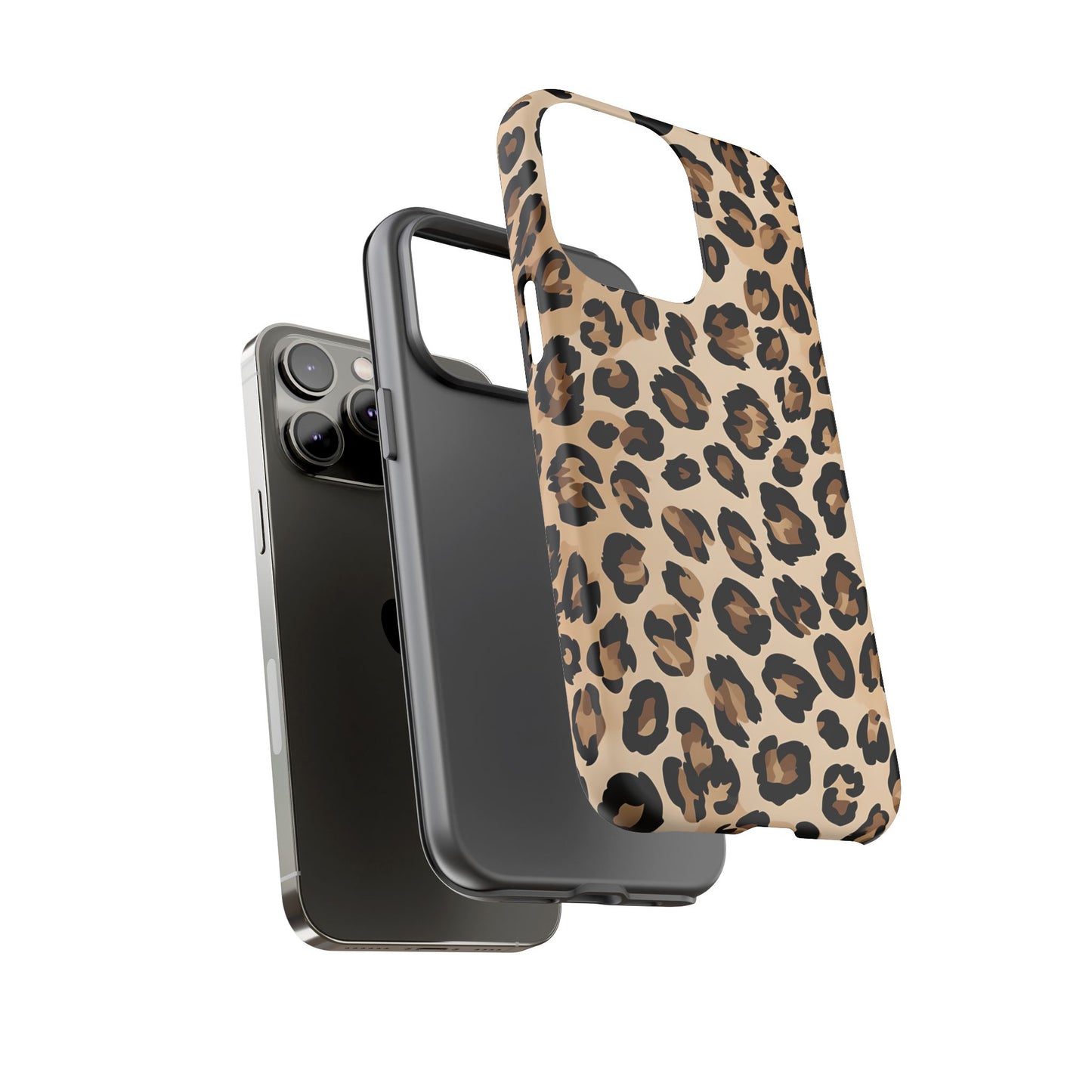 Wild Leopard Print Phone Case - Tough Protection for Animal Lovers