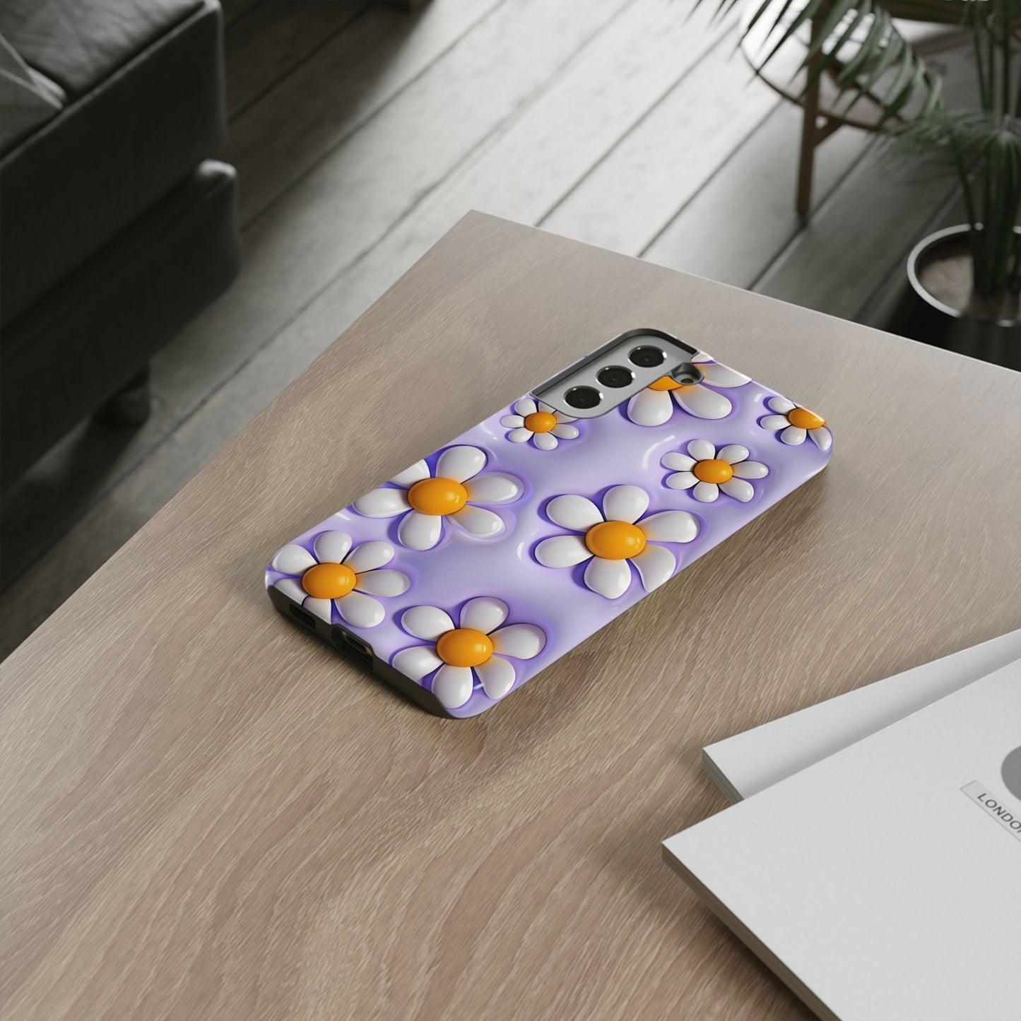Daisy Floral Phone Case - Tough Cases for Flower Power Vibes