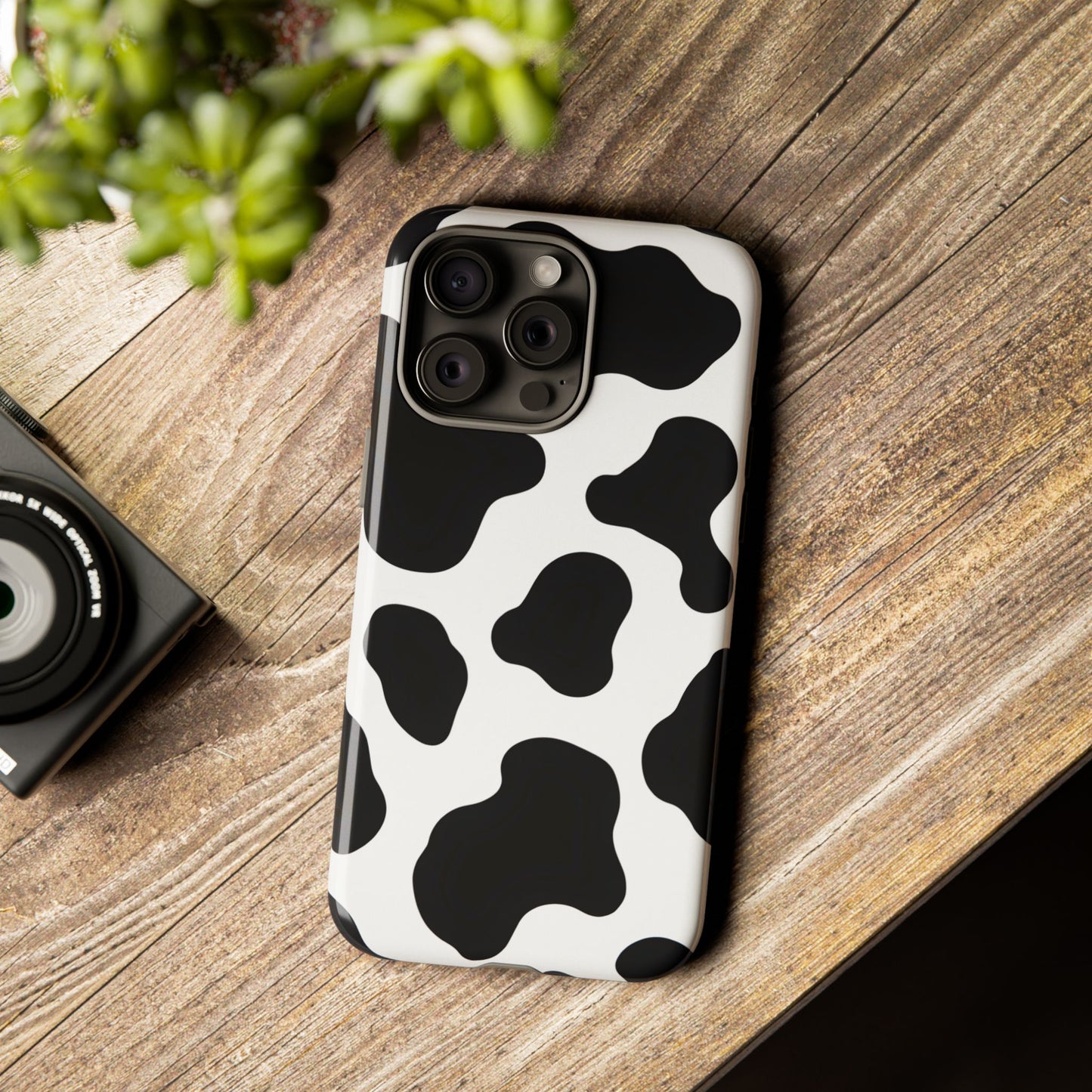 Cow Print Phone Case - Tough Cases for Trendy Protection
