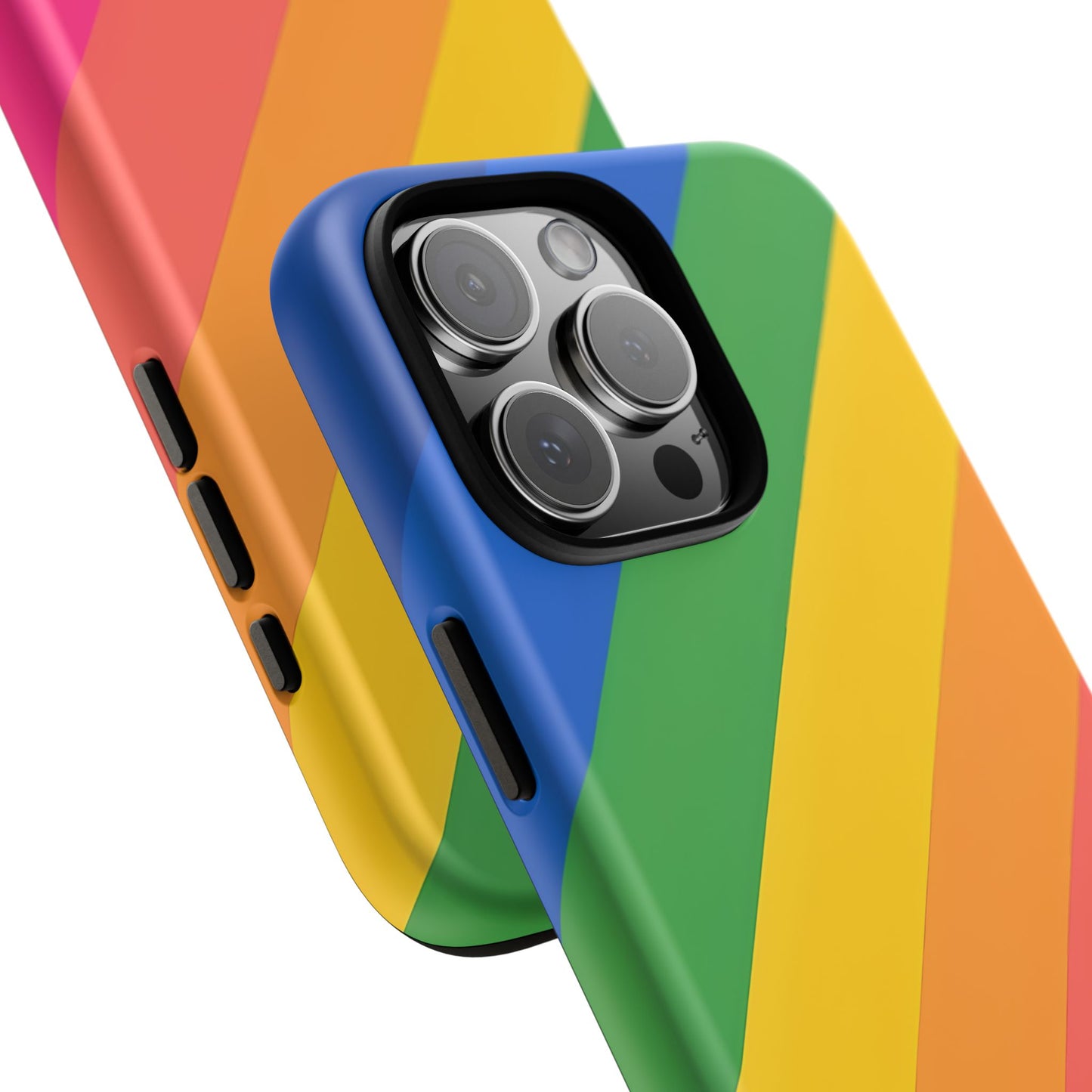 Vibrant Rainbow Phone Case - Tough & Stylish