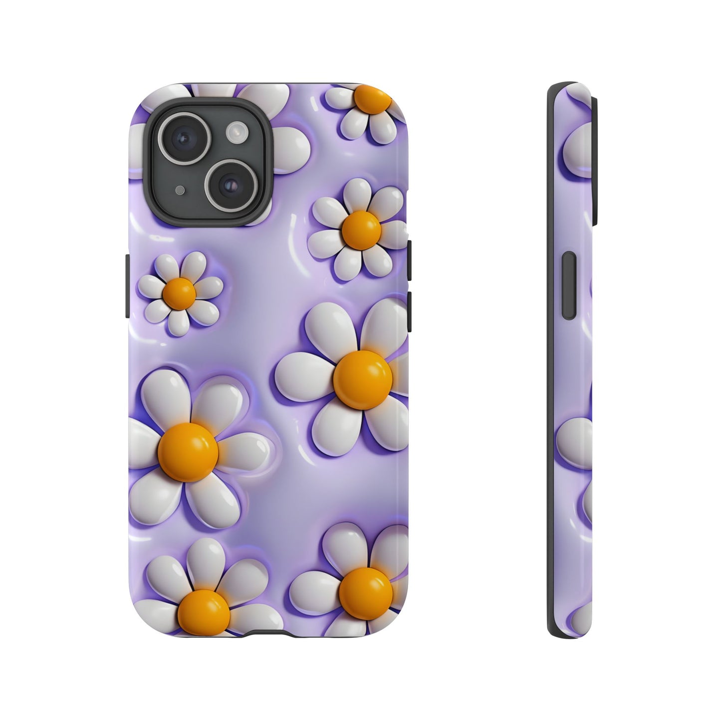 Daisy Floral Phone Case - Tough Cases for Flower Power Vibes