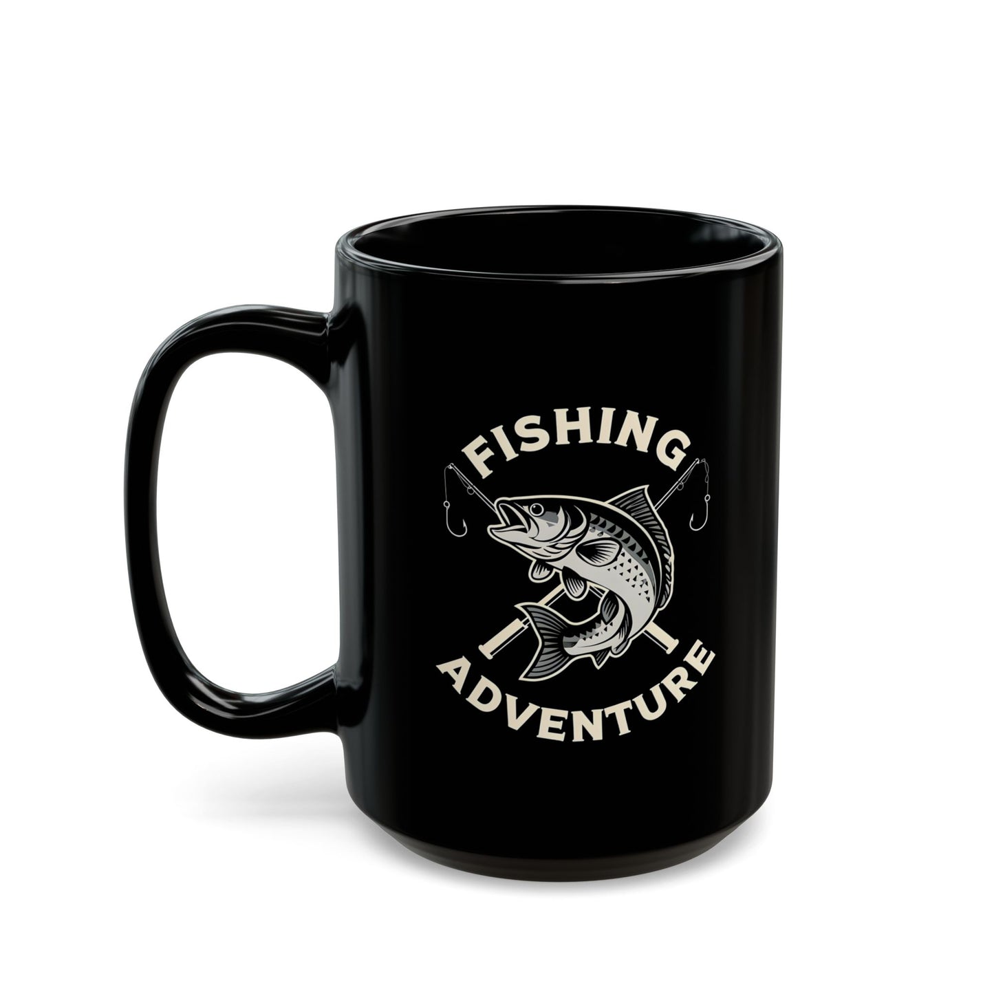 Fishing Adventure 15oz Mug - Perfect Gift for Fishing Enthusiasts