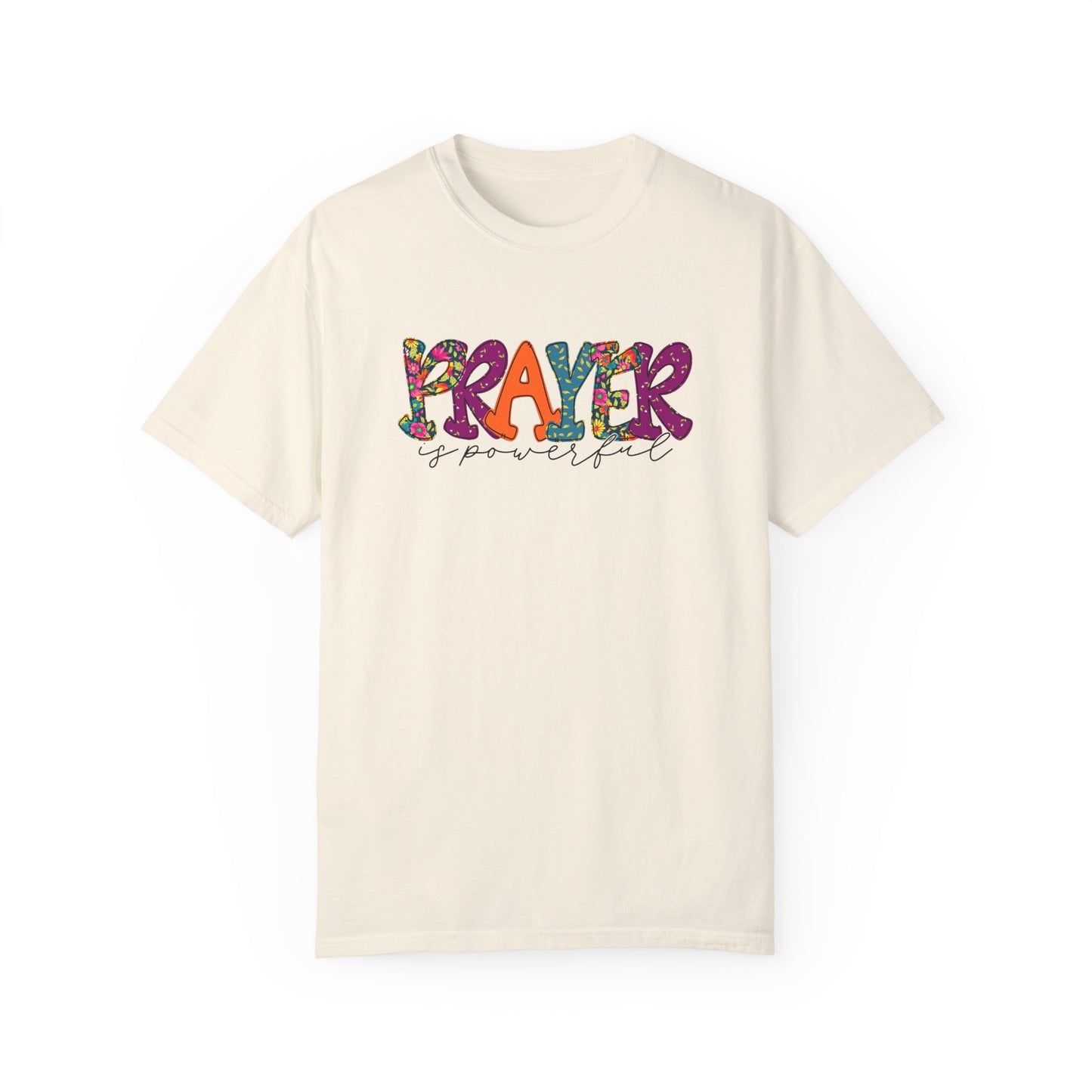 Colorful "Prayer is Powerful" Unisex T-Shirt
