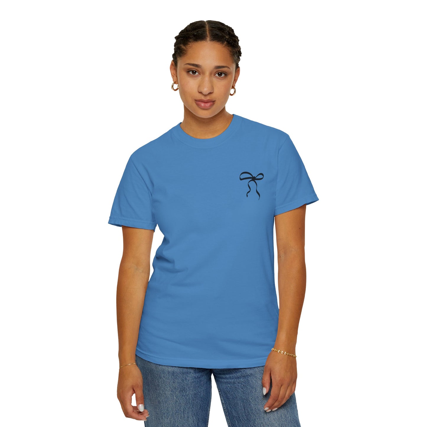 Inspirational Unisex Garment-Dyed T-Shirt - "but God made a way"