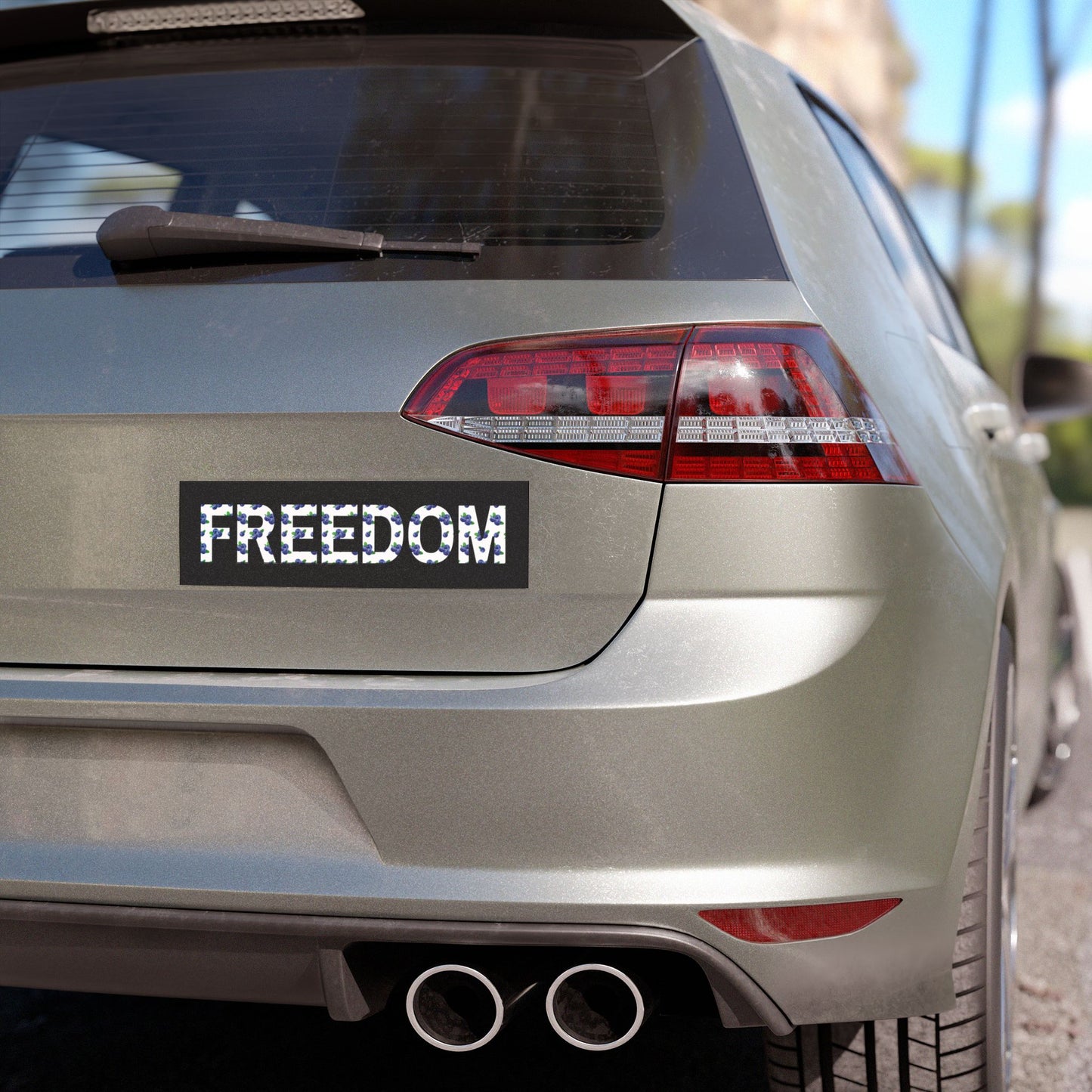 Freedom Car Magnets, Inspirational Car Decals, Unique Vehicle Accessories, Outdoor Enthusiast Gifts, Patriotic Car Stickers